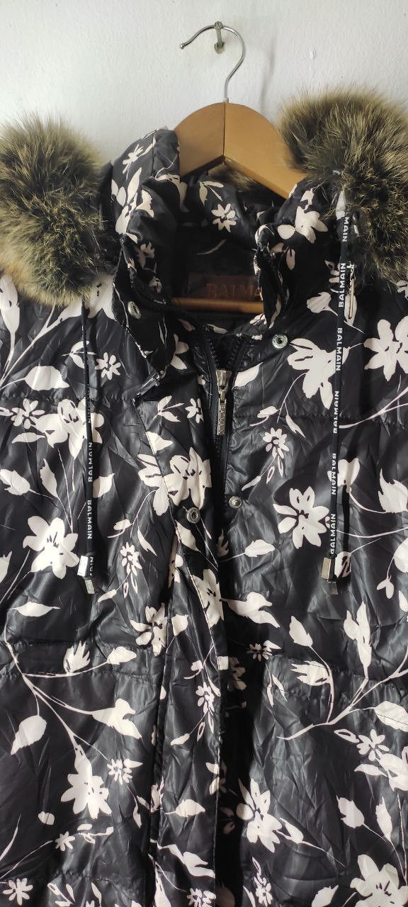 Balmain BALMAIN PARIS FLORAL PUFFER JACKET Size L / US 10 / IT 46 - 15 Thumbnail