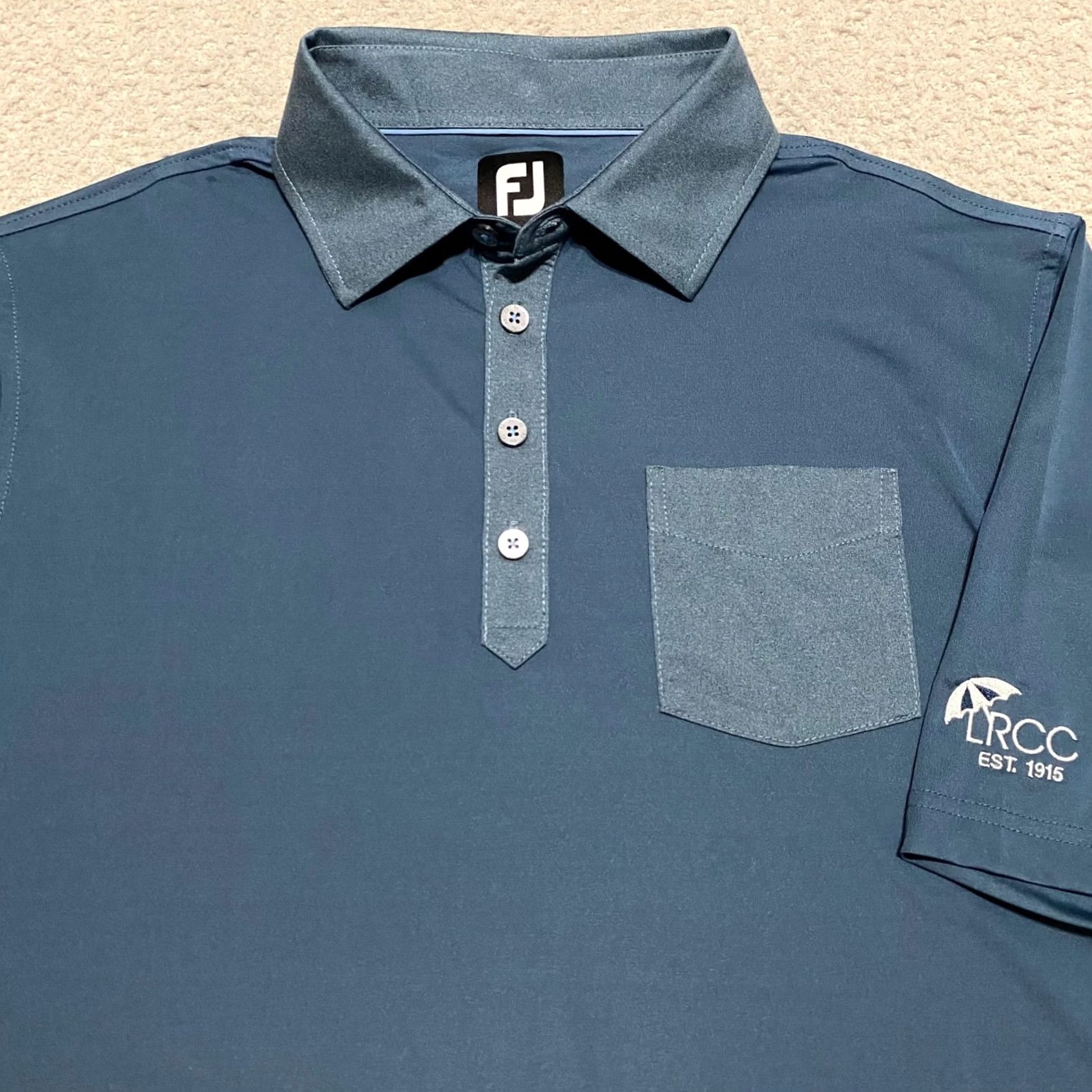 Footjoy FootJoy Polo Shirt Mens Small? Athletic Blue Short Sleeve Golf Shirt Outdoor Shirt Size US M / EU 48-50 / 2 - 5 Thumbnail