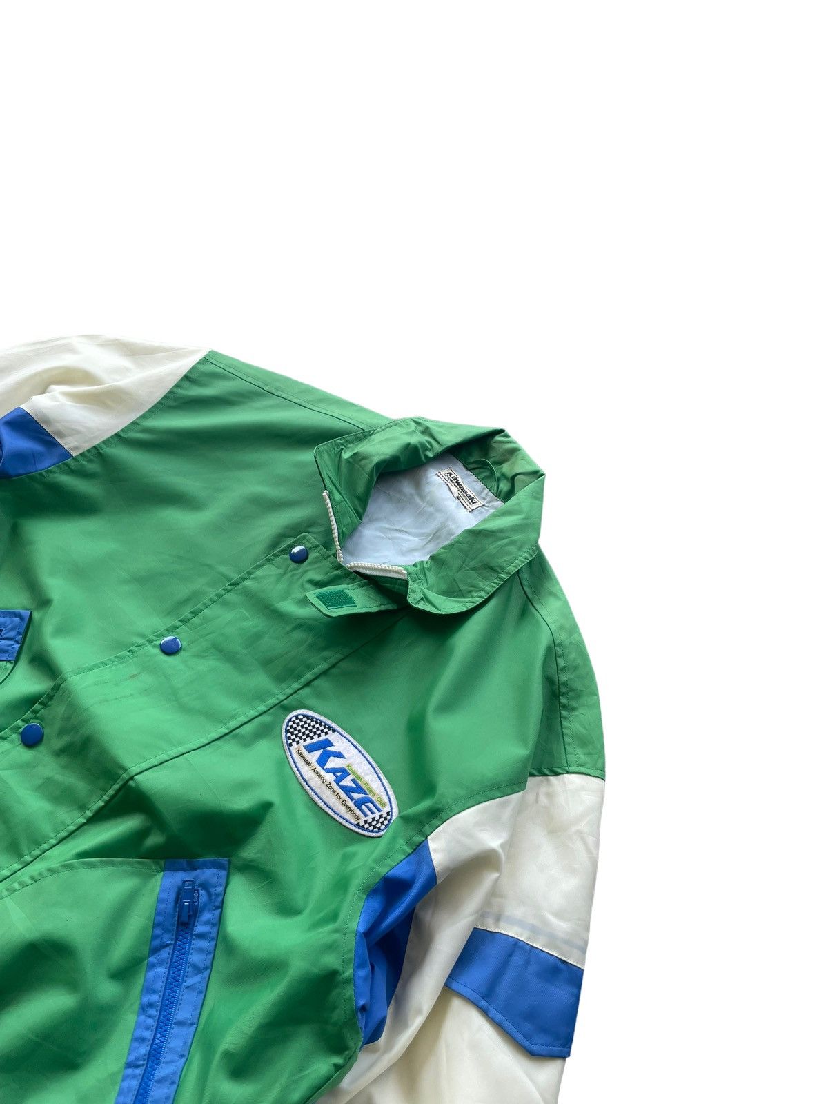 Japanese Brand × Vintage Vintage Kaze Kawasaki Riders Club Jacket Size US L / EU 52-54 / 3 - 2 Thumbnail