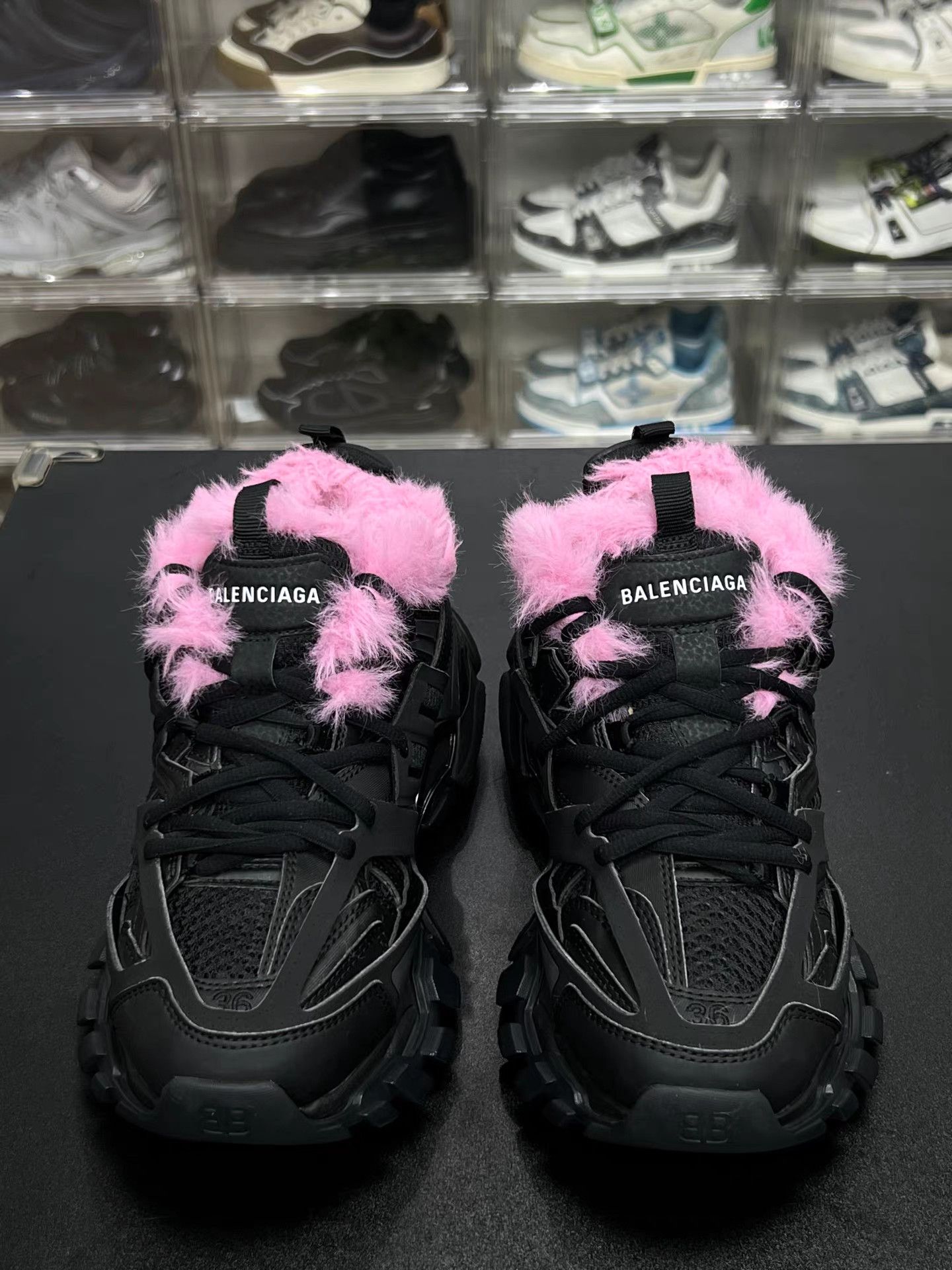 Balenciaga Balenciaga Track Fluffy Sneakers K15 Size US 6 / IT 36 - 2 Thumbnail