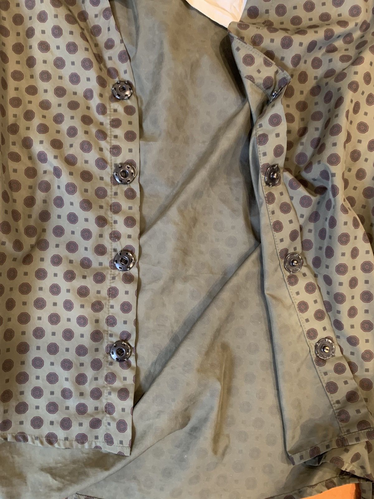 Emiliano Rinaldi Emilio Rinaldi tiled green print top Size US M / EU 48-50 / 2 - 3 Thumbnail