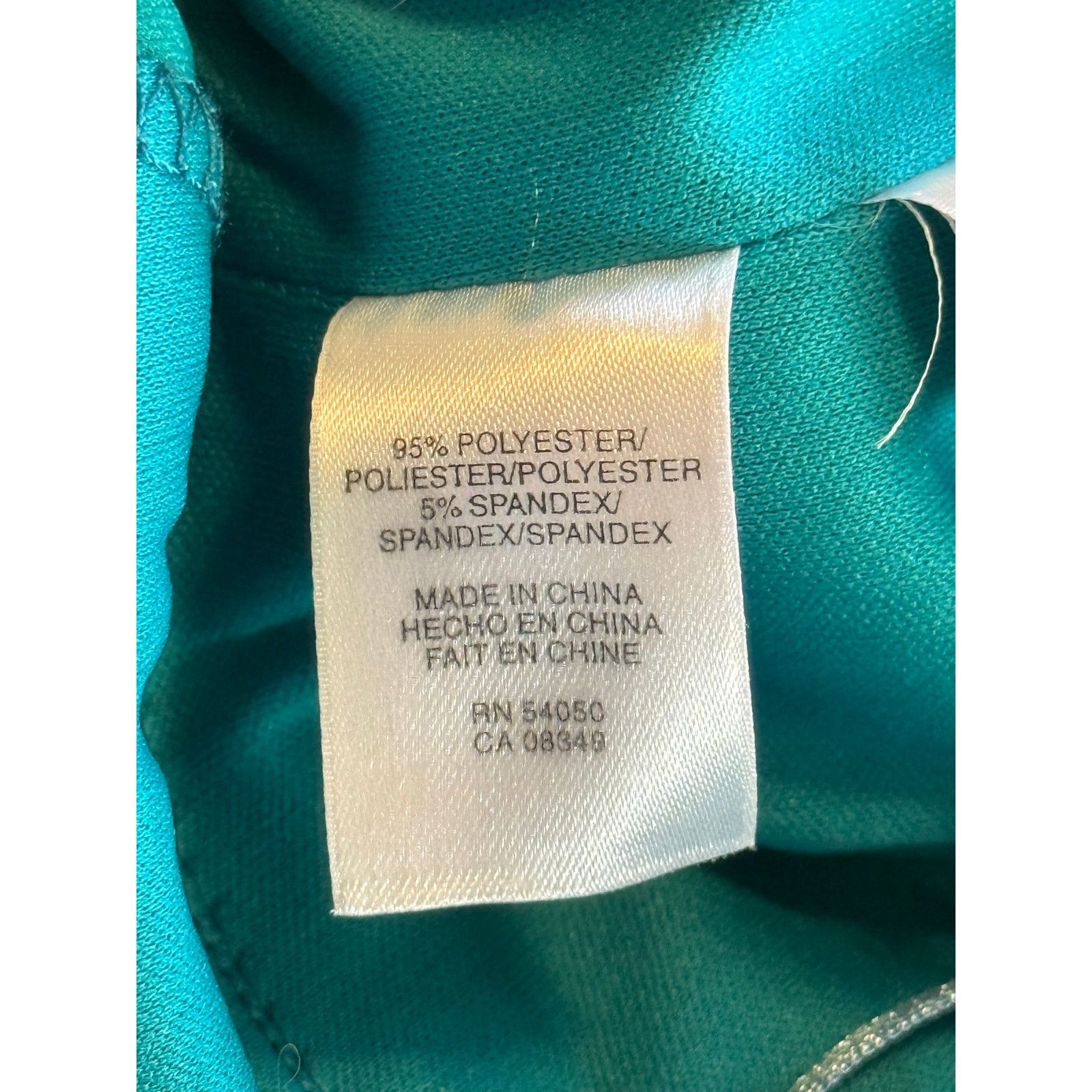 Evan Picone Evan Picone Dress Women 4 Teal Blue Mini Y2K 90s Babydoll Size S / US 4 / IT 40 - 6 Thumbnail