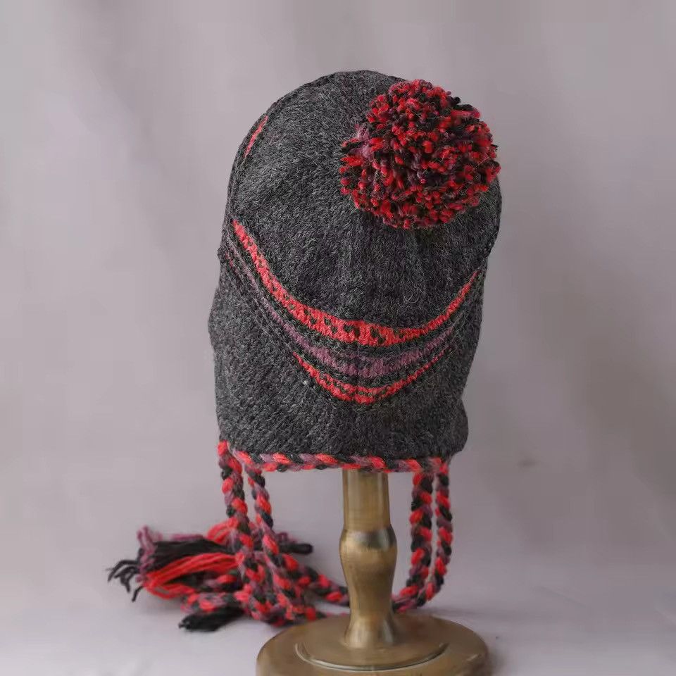 Other Thickened Warm Knitted Wool Cap Size ONE SIZE - 3 Thumbnail