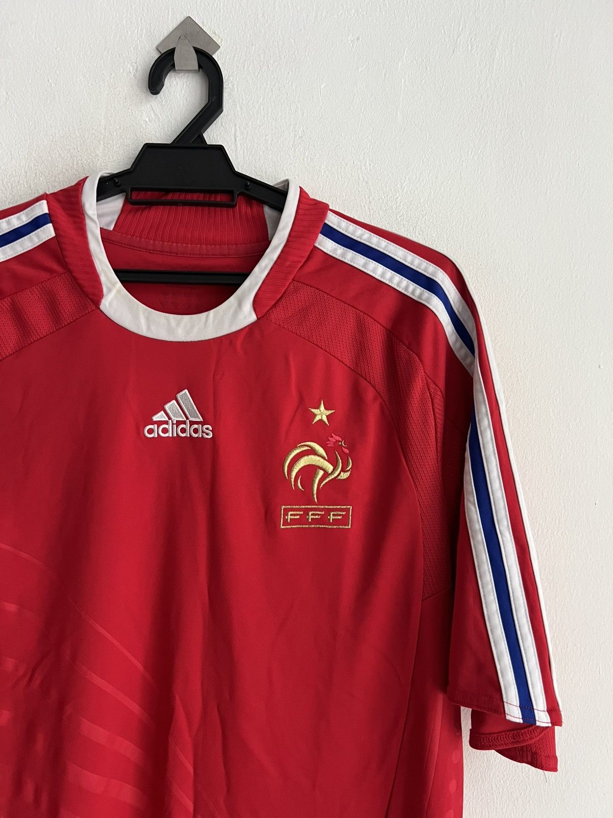 Adidas Vintage 2007/08 Adidas France Team World Cup Away Jersey Size US L / EU 52-54 / 3 - 2 Thumbnail