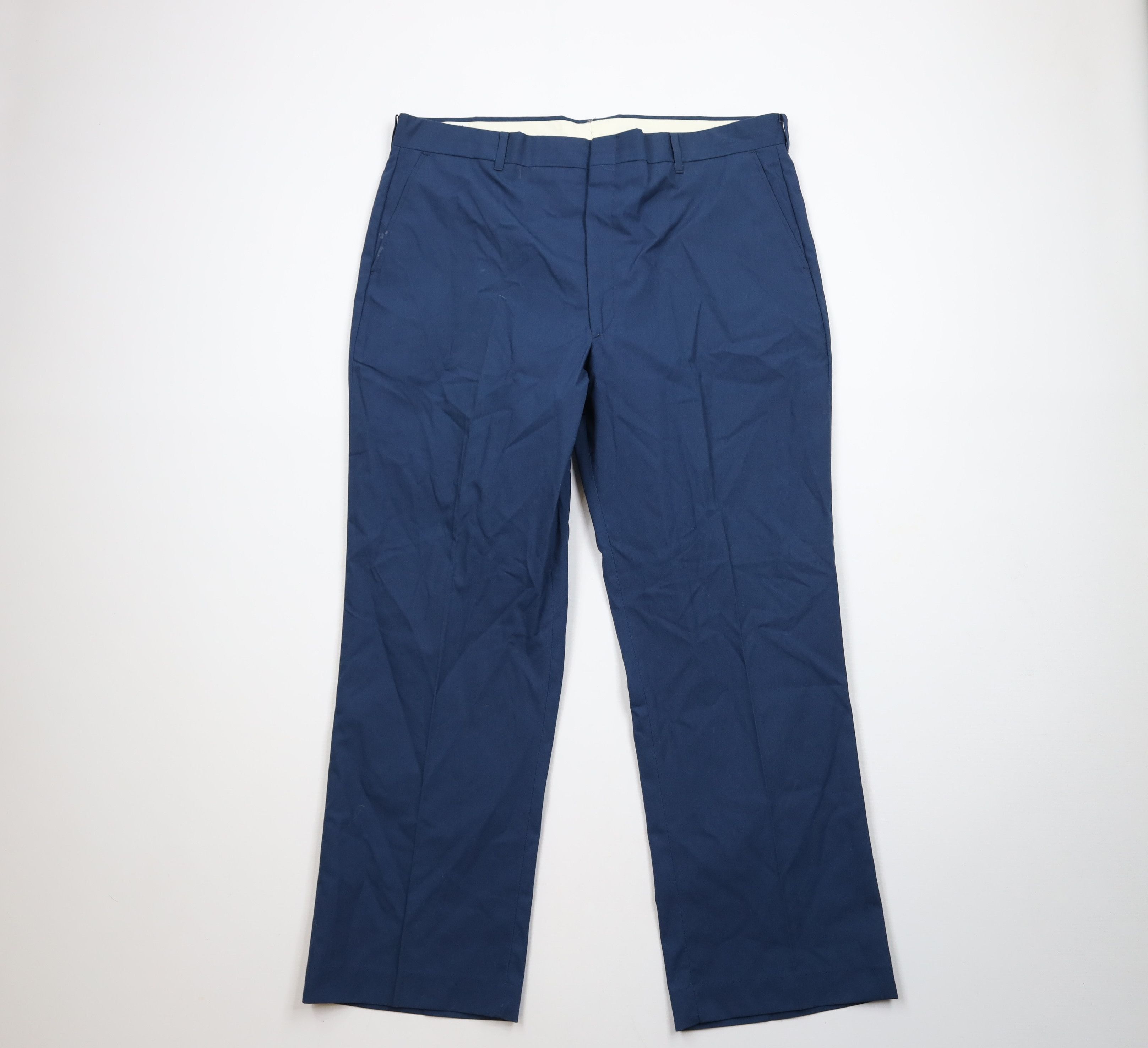 Vintage Deadstock Vintage 70s Streetwear Wide Leg Chino Pants USA Size US 38 / EU 54 - 1 Thumbnail