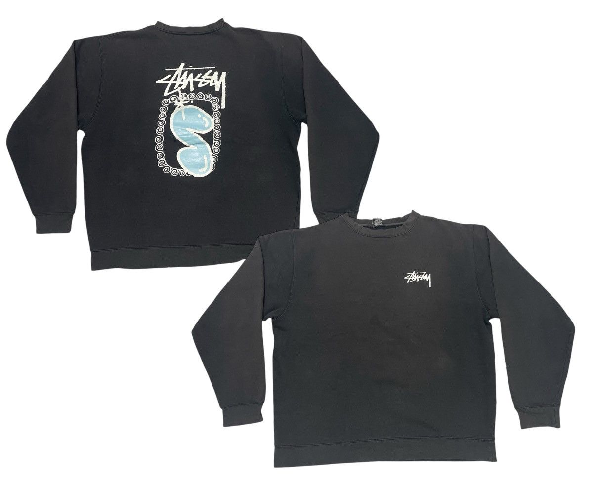 Stussy VINTAGE STUSSY CREWNECK RARE BACKHIT Size US XL / EU 56 / 4 - 1 Thumbnail