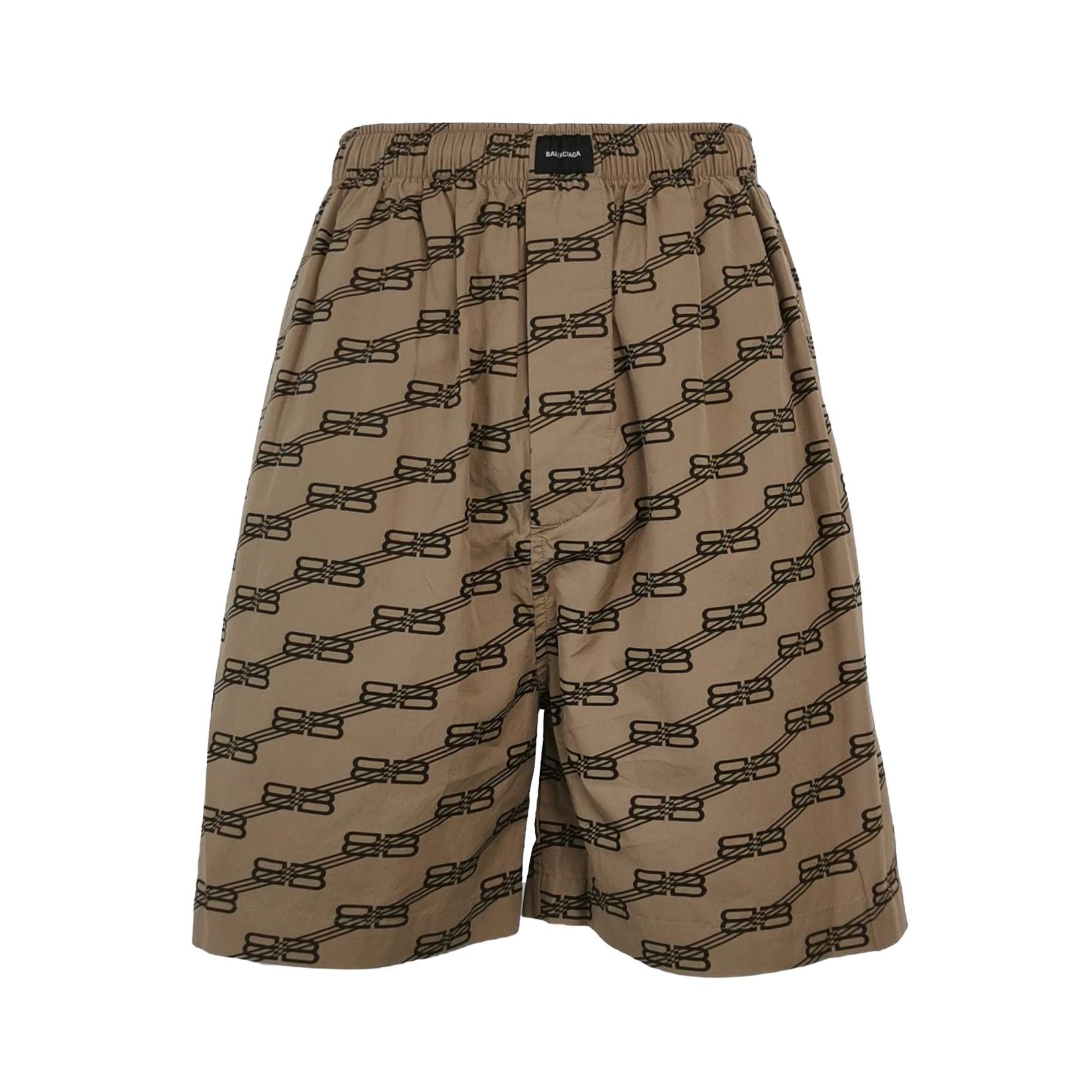Balenciaga Balenciaga Cotton Logo Print Shorts XS Size US 31 - 1 Thumbnail