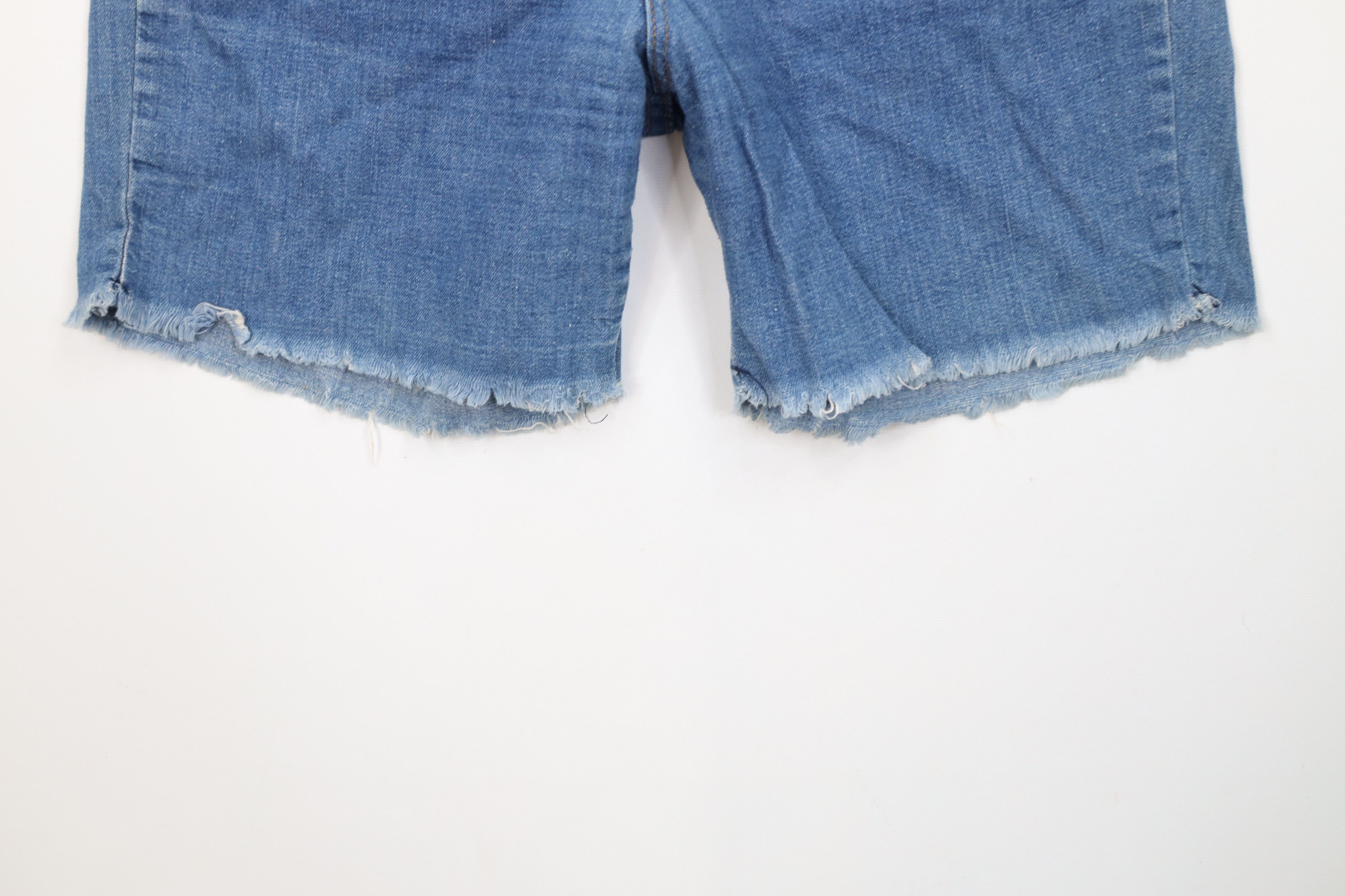 Vintage Vintage 60s 70s Streetwear Denim Jean Short Shorts USA Size US 30 / EU 46 - 4 Thumbnail