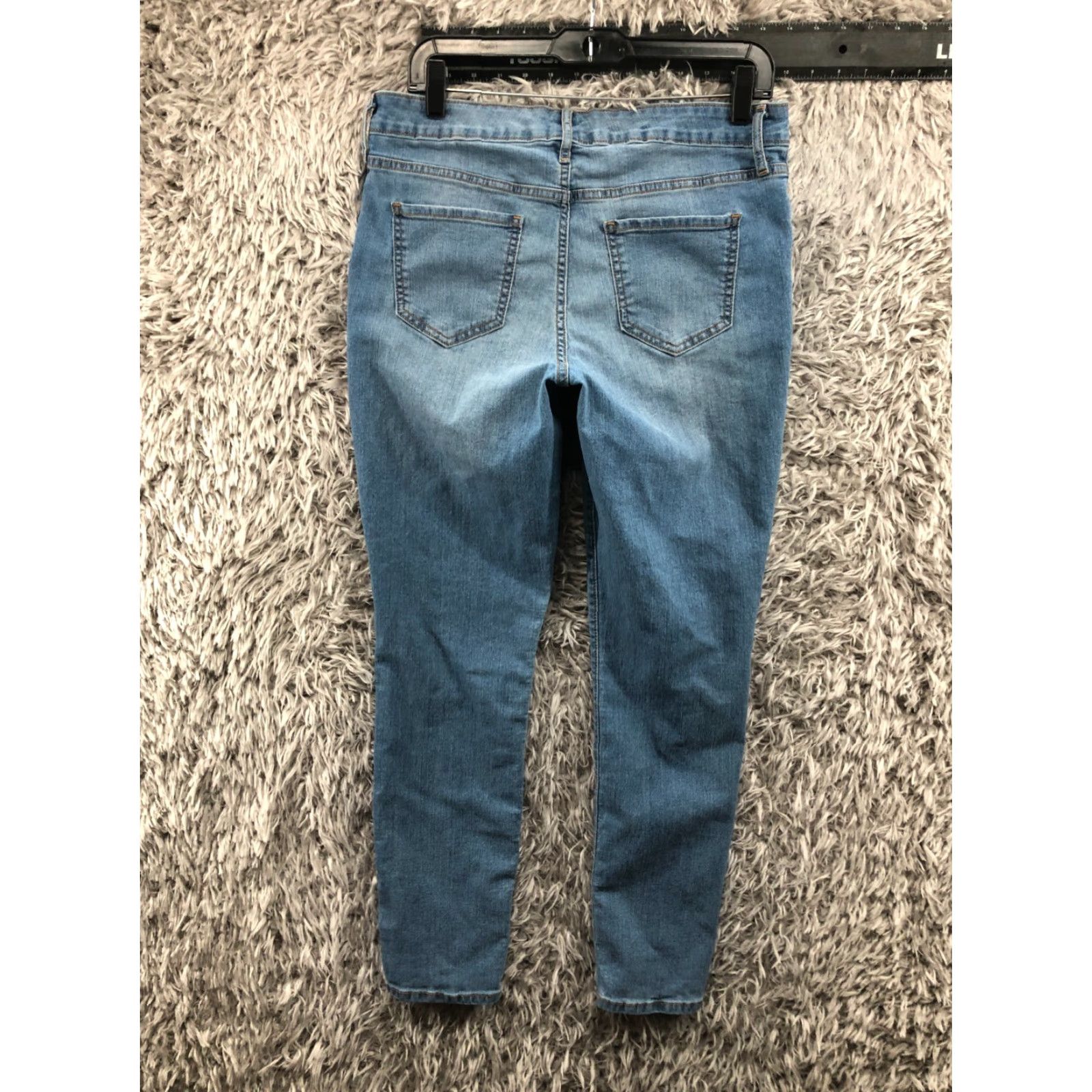 Old Navy VINTAGE Old Navy Super Skinny Jeans Size 10 Womens Medium Wash Blue Size 32" / US 10 / IT 46 - 5 Thumbnail