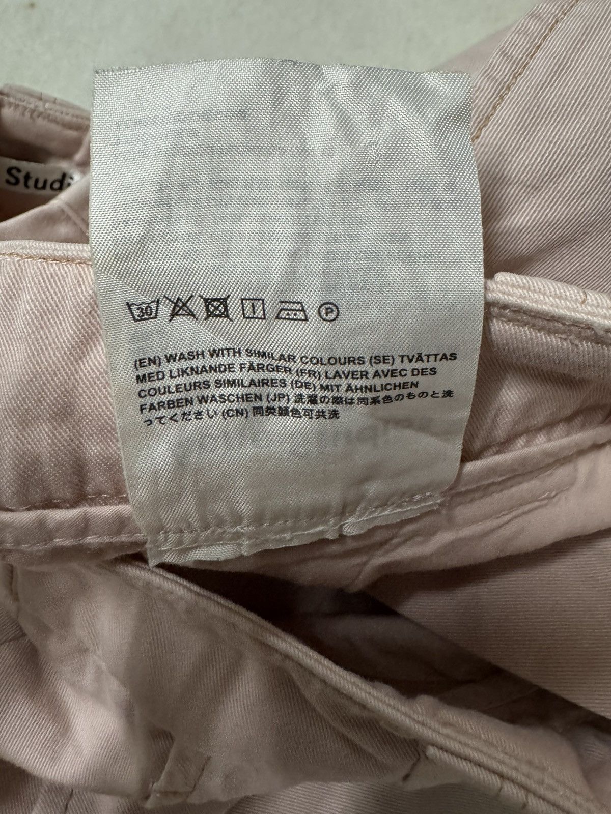 Acne Studios ACNE STUDIO BAKER PANTS WIDE BAGGY PANTS Size 23" - 10 Thumbnail