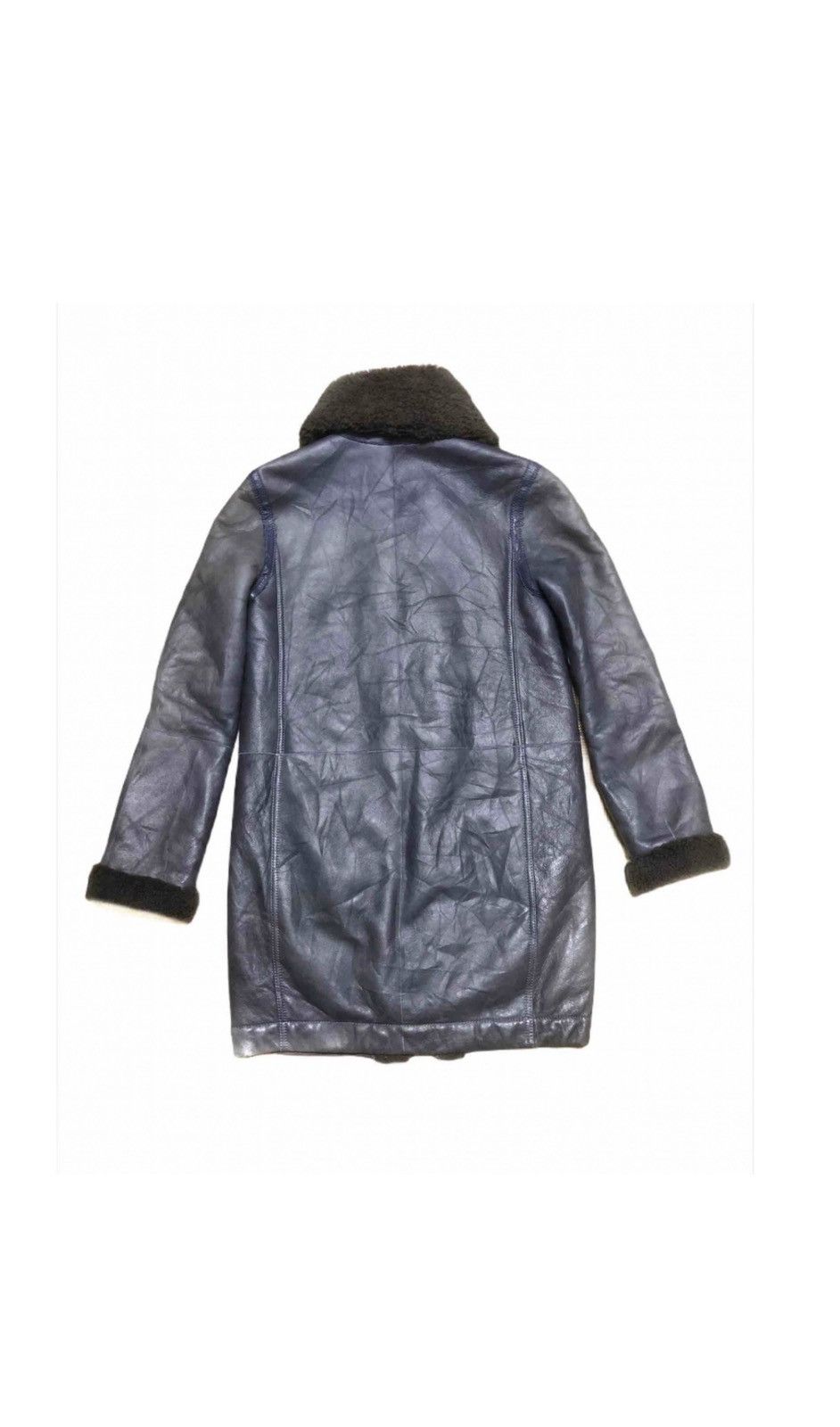 Balenciaga BALENCIAGA FALL/WINTER SHEARLING LEATHER JACKET LAMBSKIN Size M / US 6-8 / IT 42-44 - 5 Thumbnail