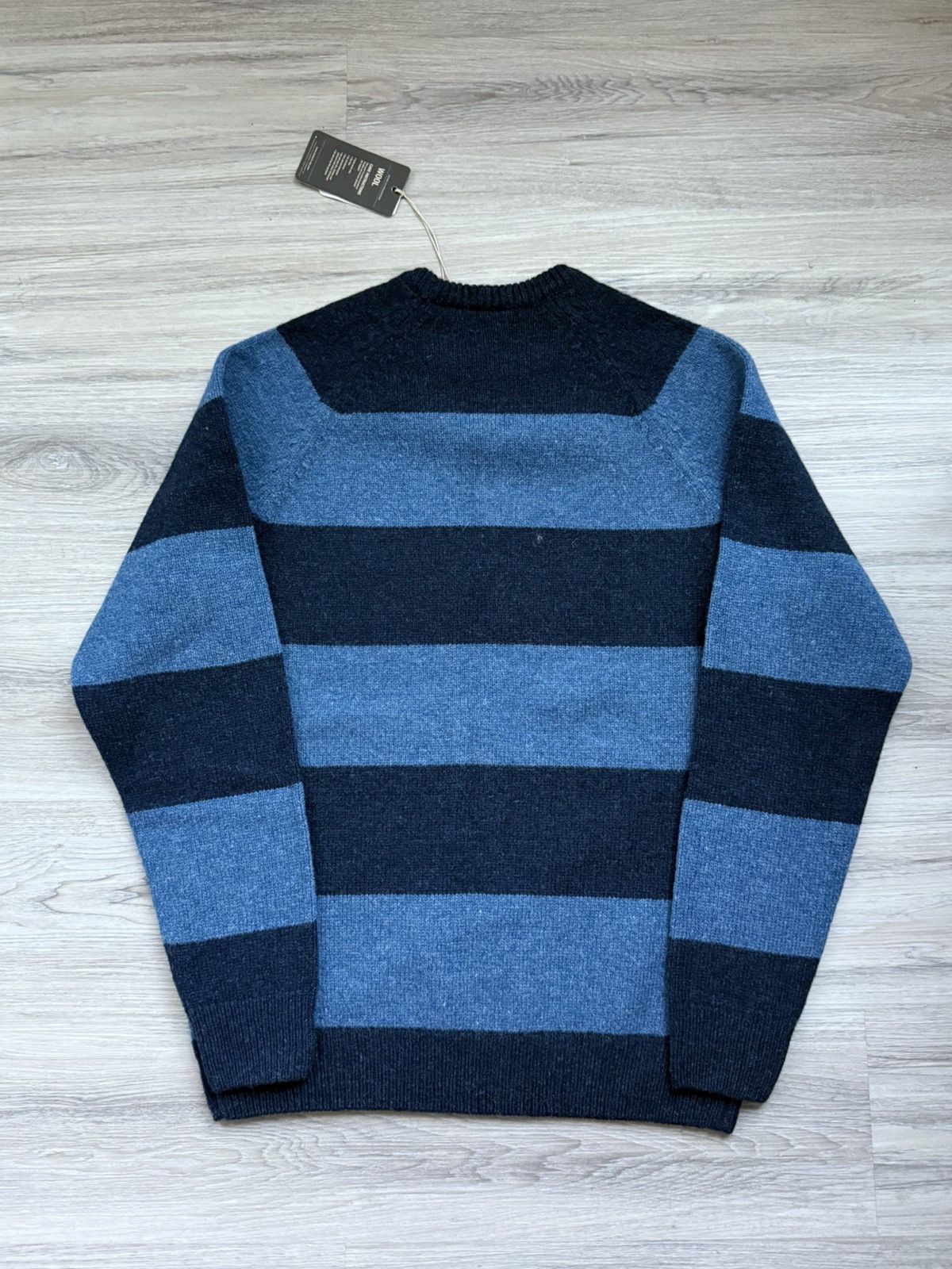 Carhartt Carhartt Striped Wade Wool Sweater Size US L / EU 52-54 / 3 - 3 Thumbnail
