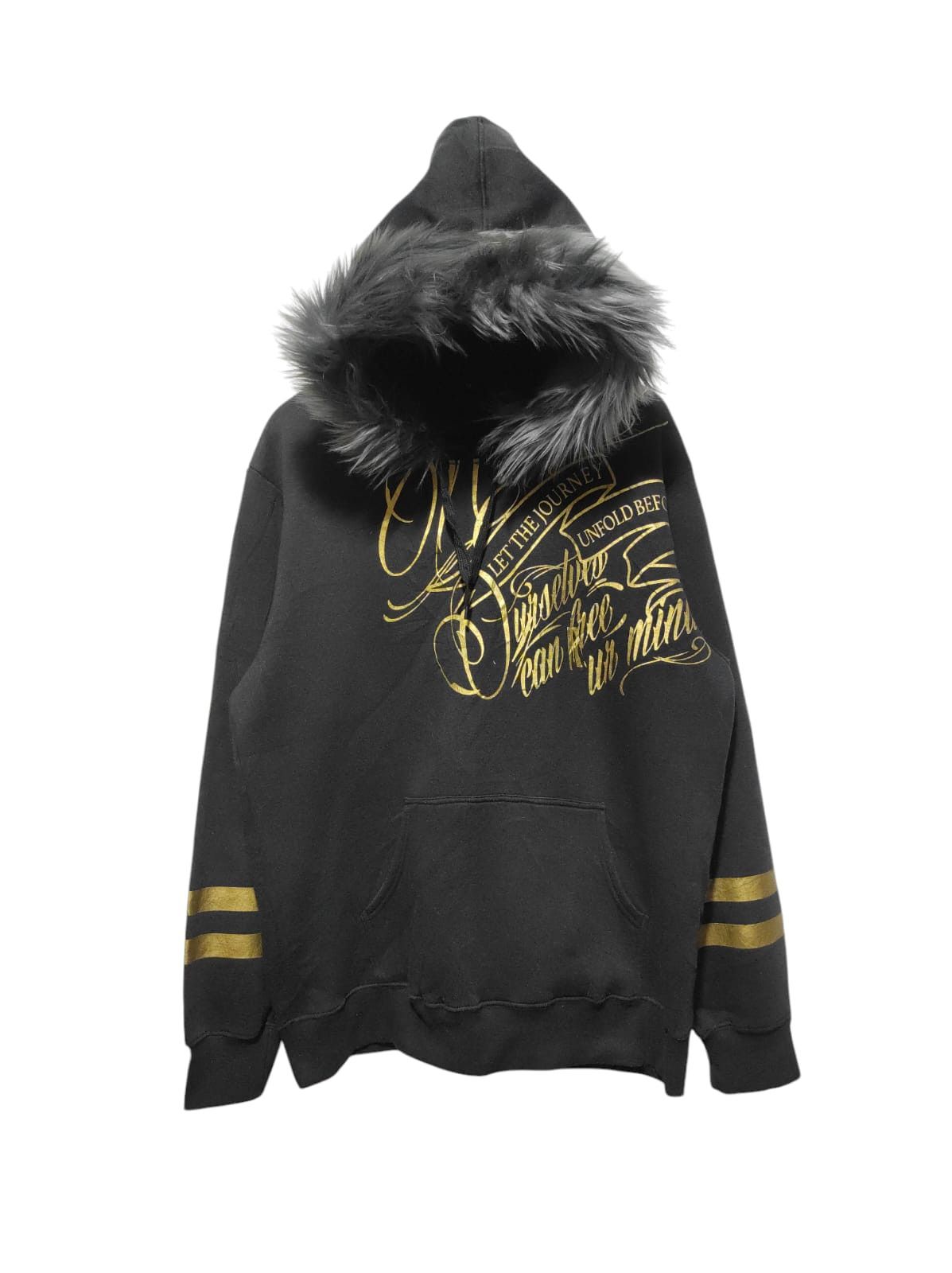 If Six Was Nine Manhole Black Fur Hooded Size US XL / EU 56 / 4 - 1 Thumbnail