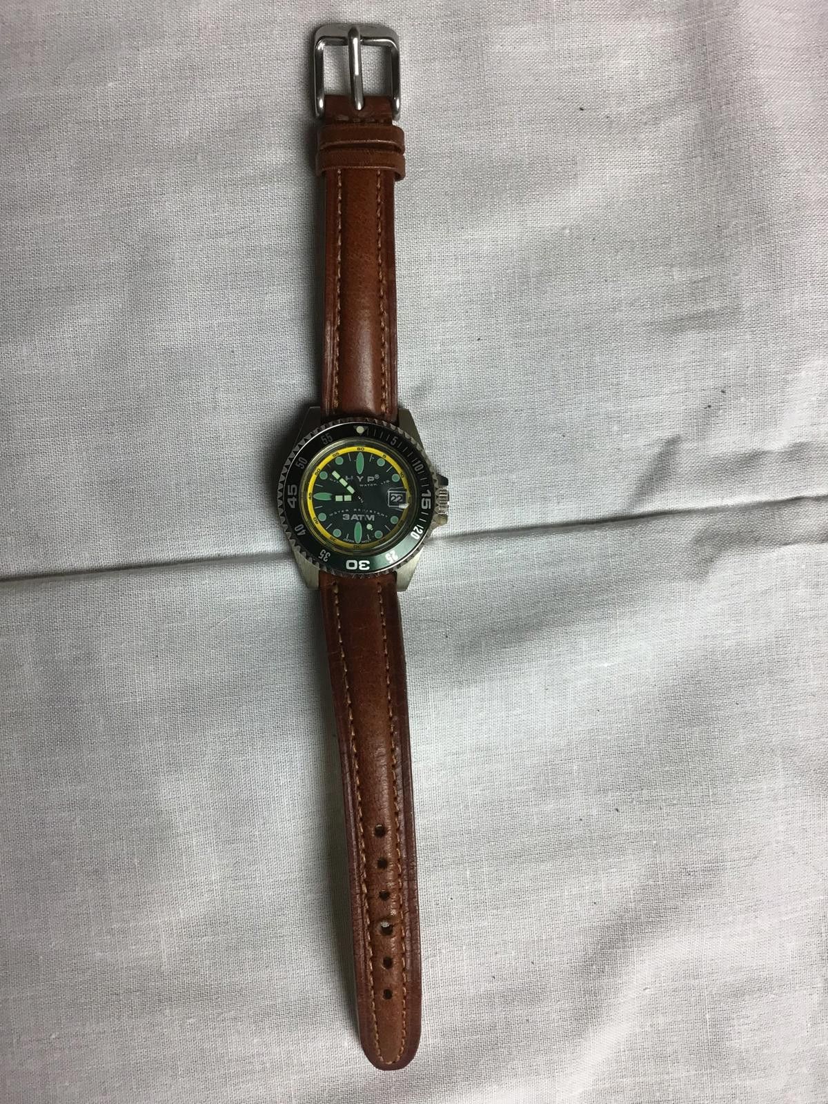 Hypebeast HYP Women's Quartz Watch with Brown Leather Strap Size ONE SIZE - 6 Thumbnail