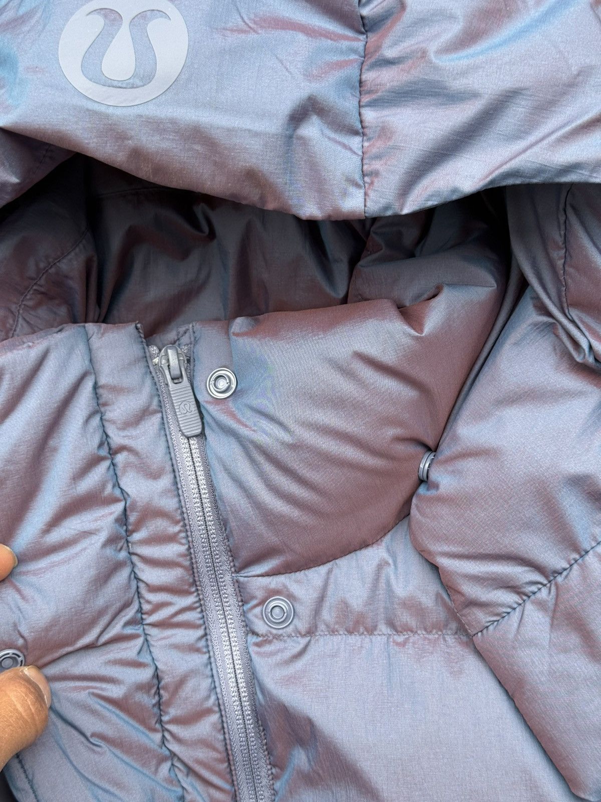 Lululemon Lululemon Wunder Puffer Lavender Iridescent Jacket Size M / US 6-8 / IT 42-44 - 5 Thumbnail
