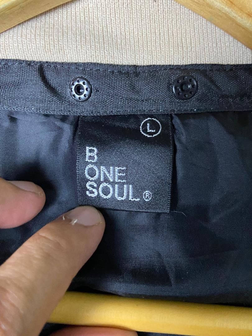 Japanese Brand B One Soul x Duck Dude Quackers Fleece Varsity Jacket (137) Size US L / EU 52-54 / 3 - 7 Thumbnail