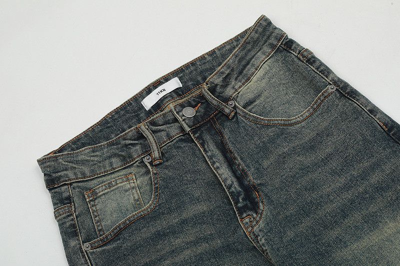Japanese Brand × Jean High street washed washed wide leg blue cargo pocket jeans Size US 32 / EU 48 - 3 Thumbnail
