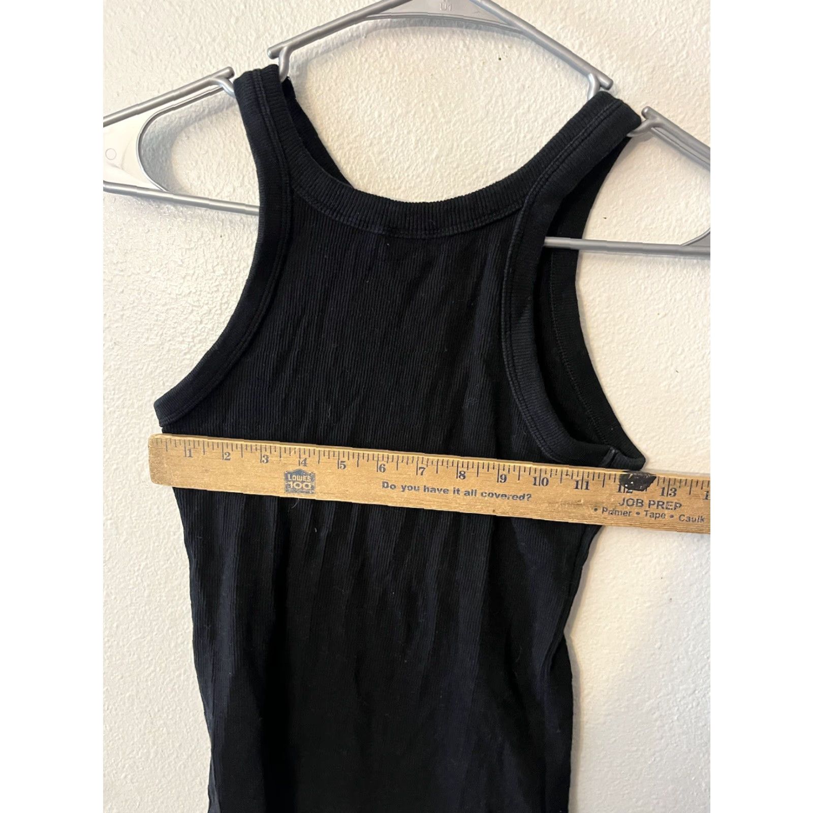 H&M H&M Tank Women Black Solid Cotton Modal Shirt Tank Sleeveless Camisole S Small Womens Size S / US 4 / IT 40 - 4 Thumbnail