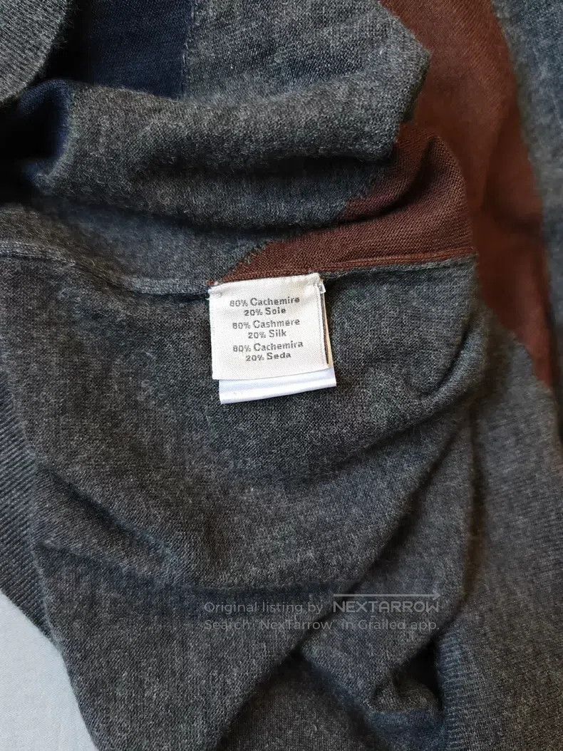 Hermes Hermes Cashmere sweater knitted sweater, dark gray, 80% ca Size US M / EU 48-50 / 2 - 4 Thumbnail