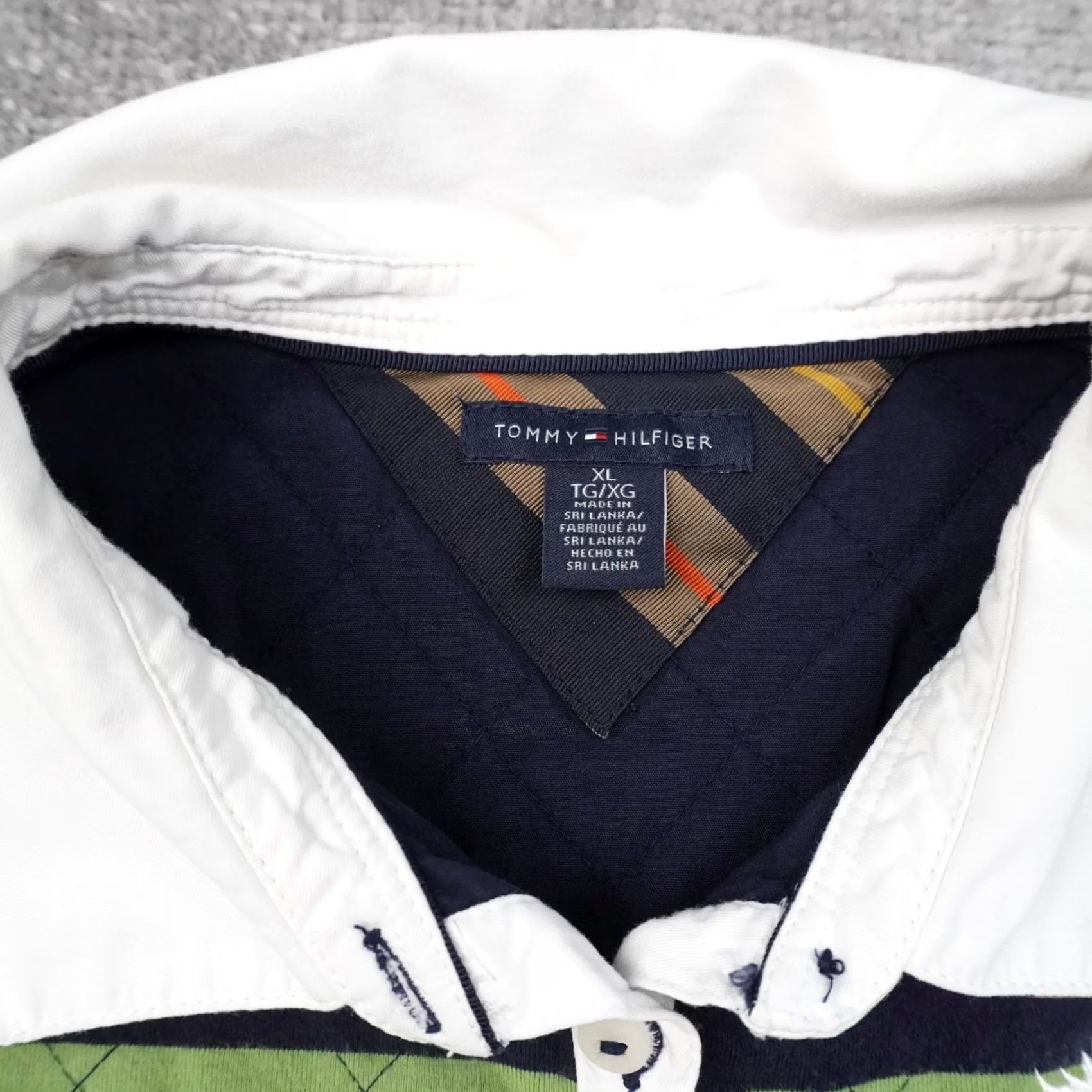 Tommy Hilfiger Tommy Hilfiger Shirt Womens L Multicolor Striped Long Sleeve Collared Pullover Casual Short Sleeve? Size L / US 10 / IT 46 - 5 Thumbnail