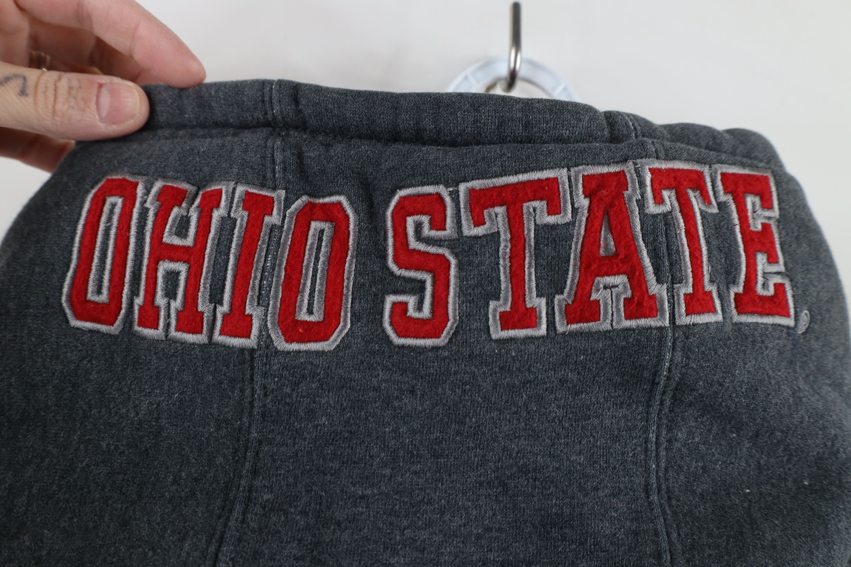 Vintage Vintage Spell Heavyweight Ohio State University Hoodie Gray Size US XXL / EU 58 / 5 - 11 Thumbnail
