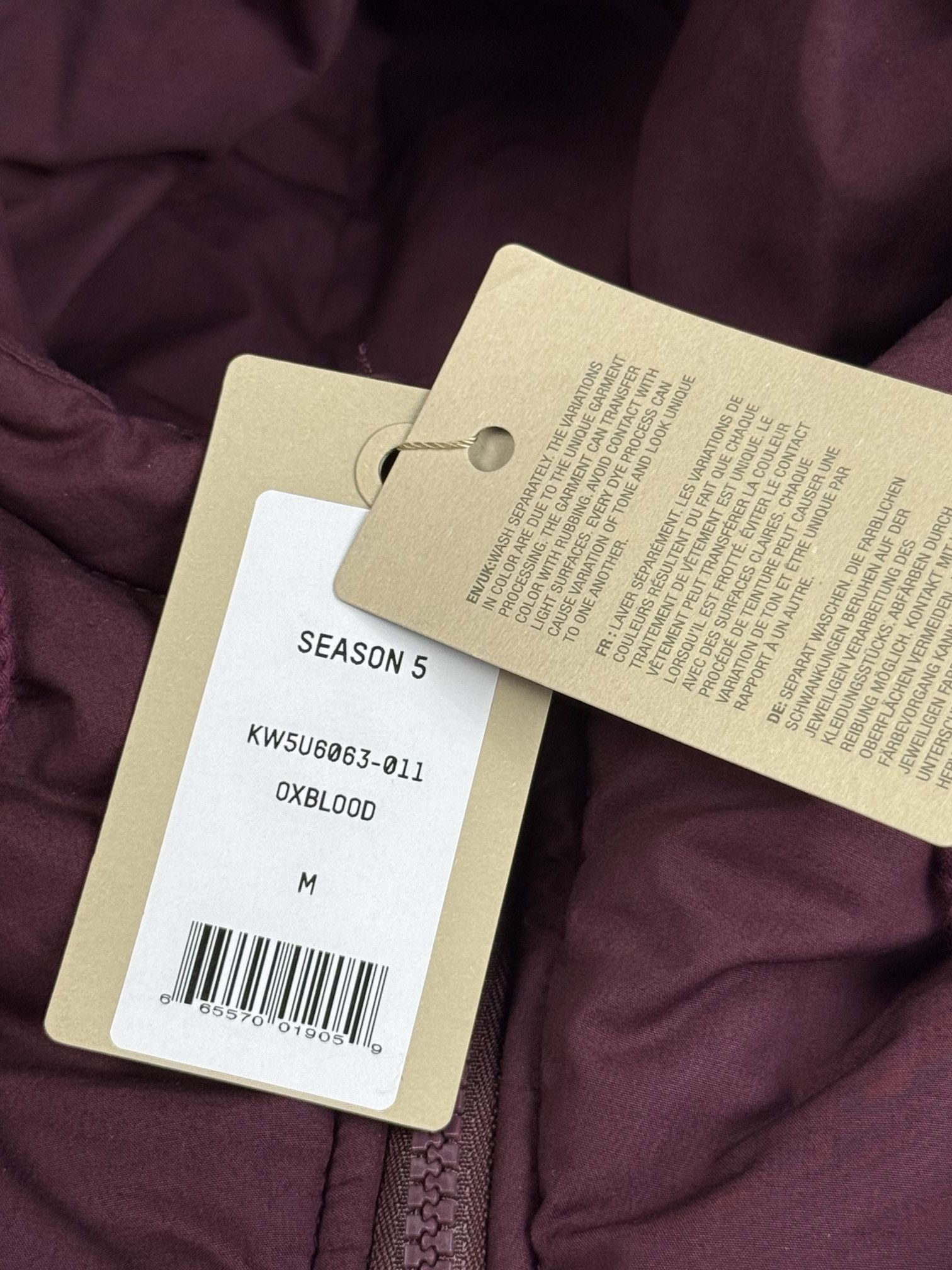 Yeezy season 5 puffer Size US M / EU 48-50 / 2 - 5 Thumbnail