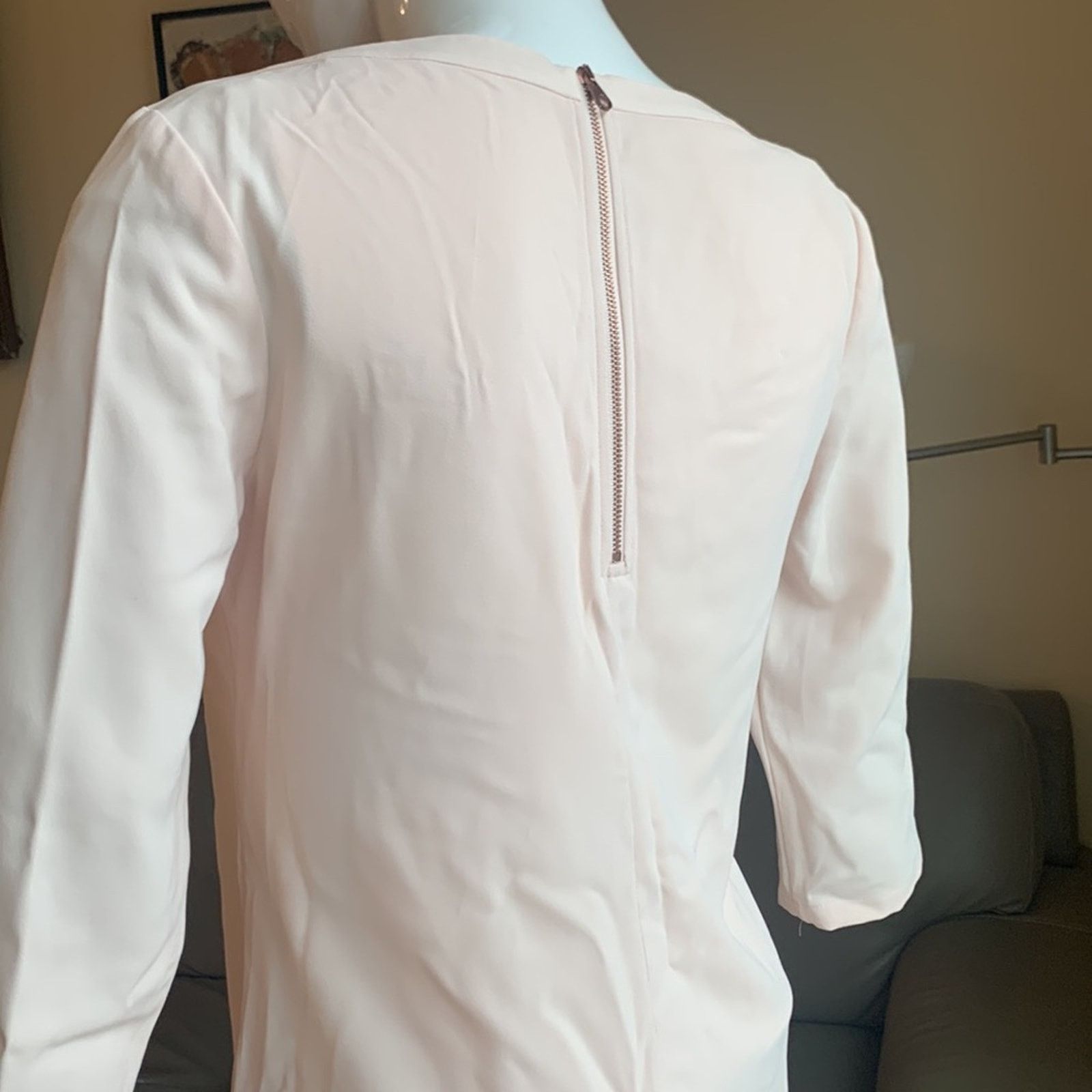 Ted Baker Ted Baker London palest pastel pink blouse Size XS / US 0-2 / IT 36-38 - 4 Thumbnail