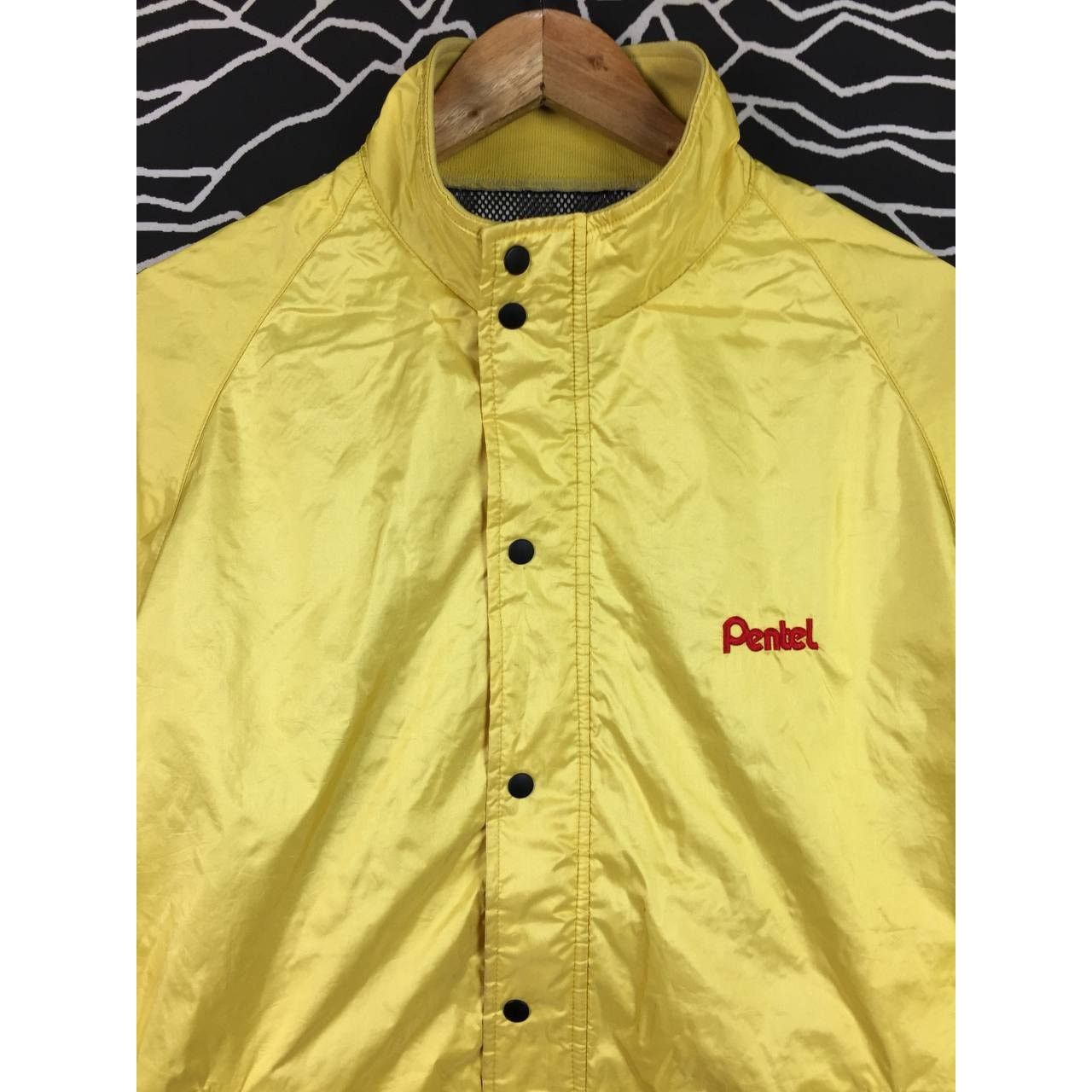 Japanese Brand × Vintage Vtg Pentel Stationary Alltes Casual Windbreaker Promo Jacket Size US L / EU 52-54 / 3 - 3 Thumbnail