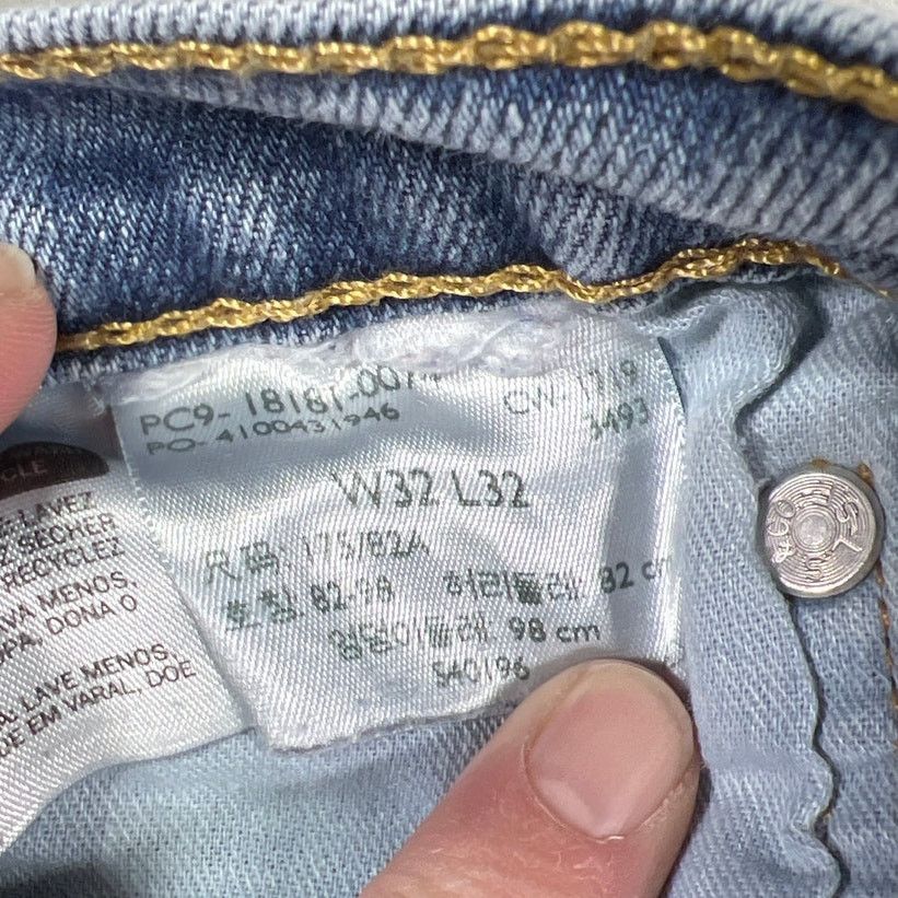 Levi's Levi’s 541 Athletic Taper Jeans 32x32 Denim Classic Comfort Size US 32 / EU 48 - 6 Thumbnail