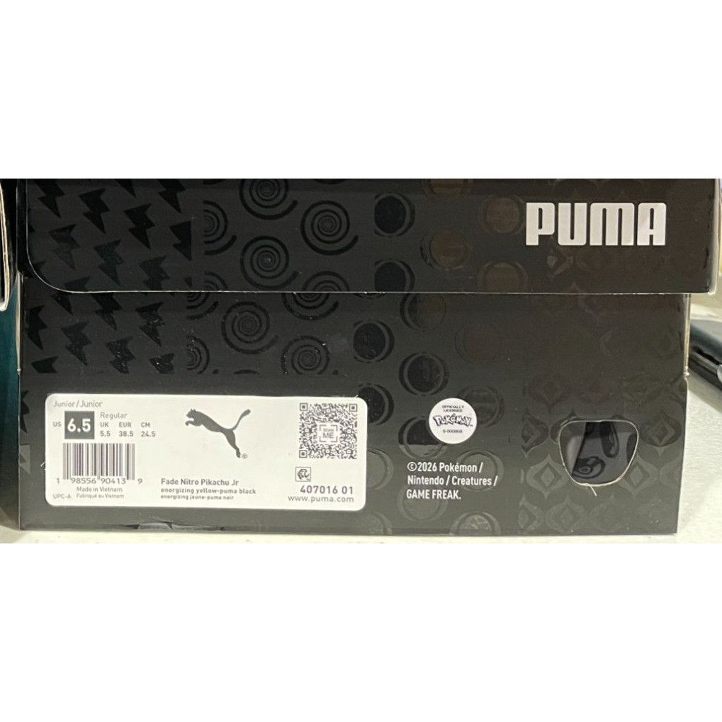 Puma Puma Pokemon Fade Pikachu Big Kids Youth 6.5Y Size US 6.5 / EU 39-40 - 9 Thumbnail
