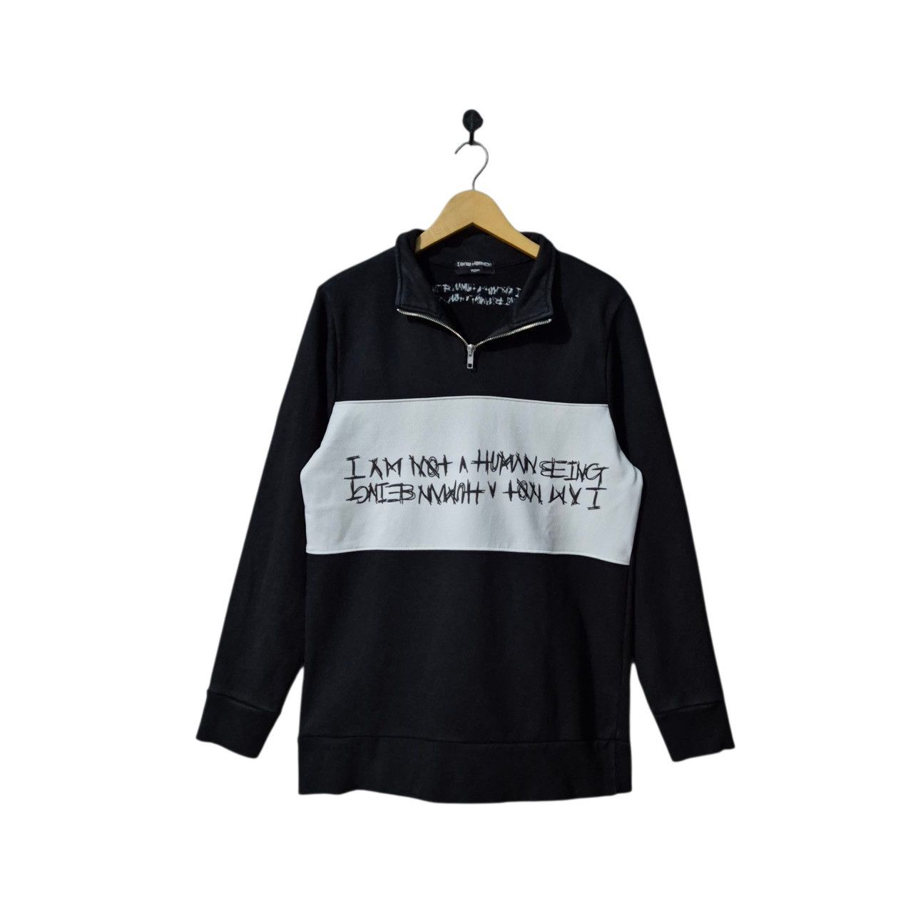 I Am Not A Human Being I am not human being half zip sweatshirts Size US L / EU 52-54 / 3 - 1 Thumbnail