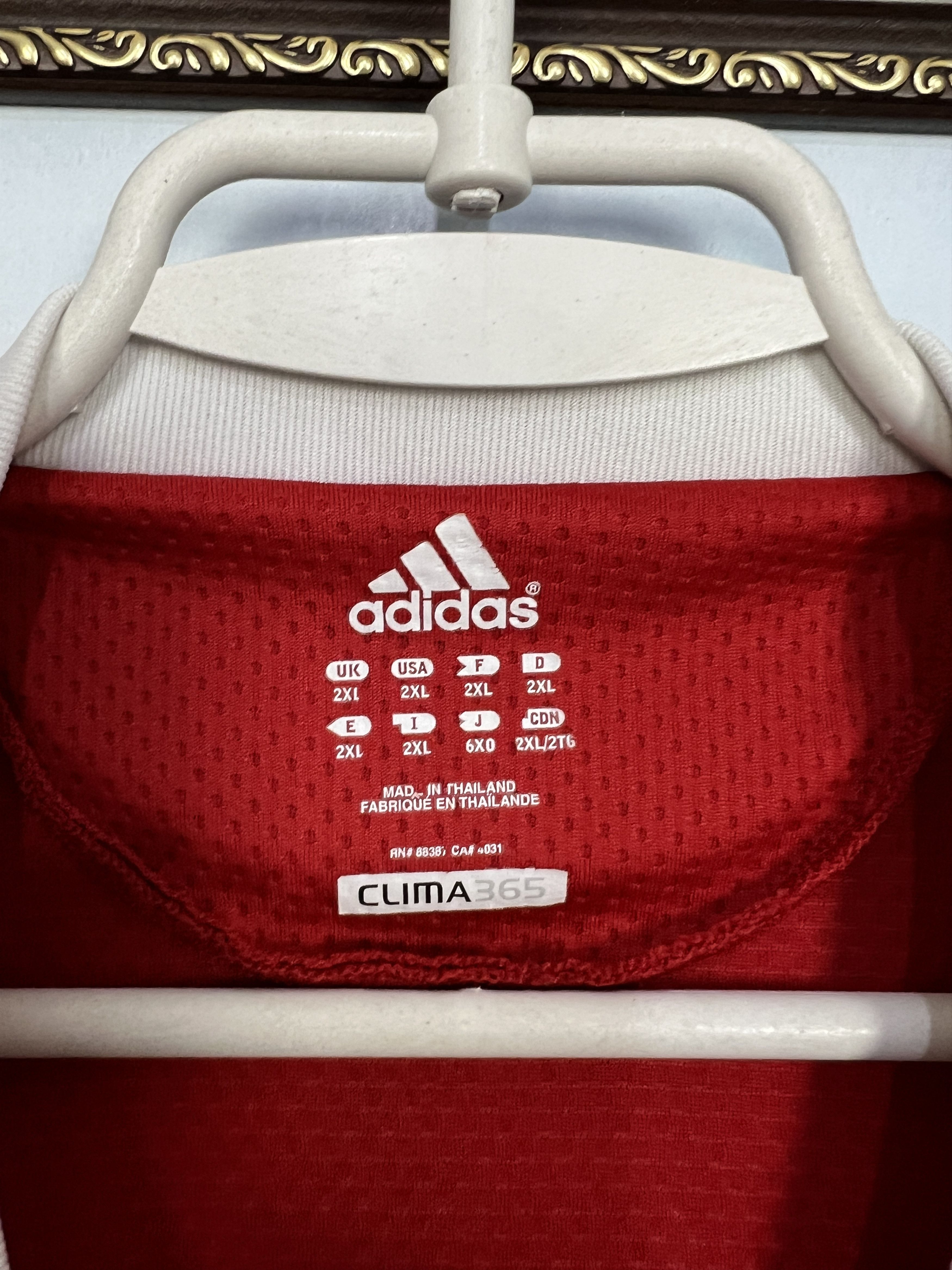 Adidas Bayern Munich Home football shirt 2009 Soccer Adidas Jersey Size US XXL / EU 58 / 5 - 8 Thumbnail