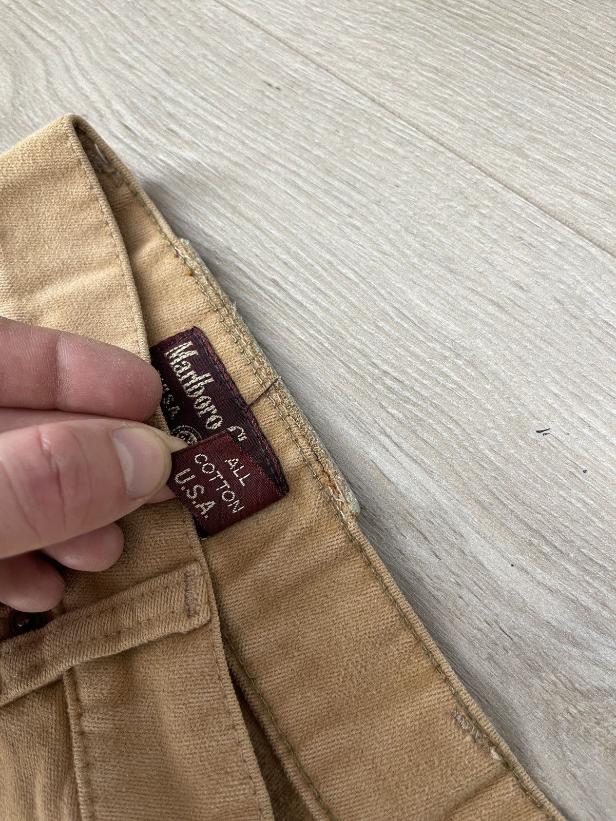 Marlboro Classics Vintage pants trousers marlboro classics beige W31 Size US 31 - 7 Thumbnail