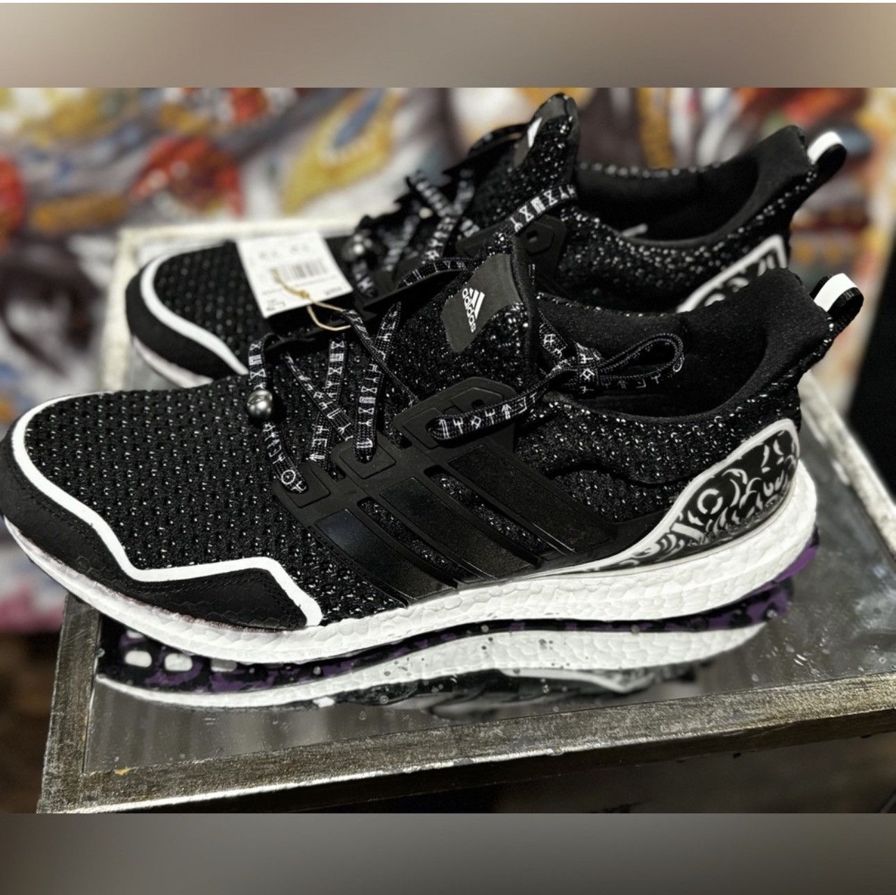 Adidas adidas Adidas Black Panther Wakanda Forever Edition Sneakers Size US 12 / EU 45 - 5 Thumbnail