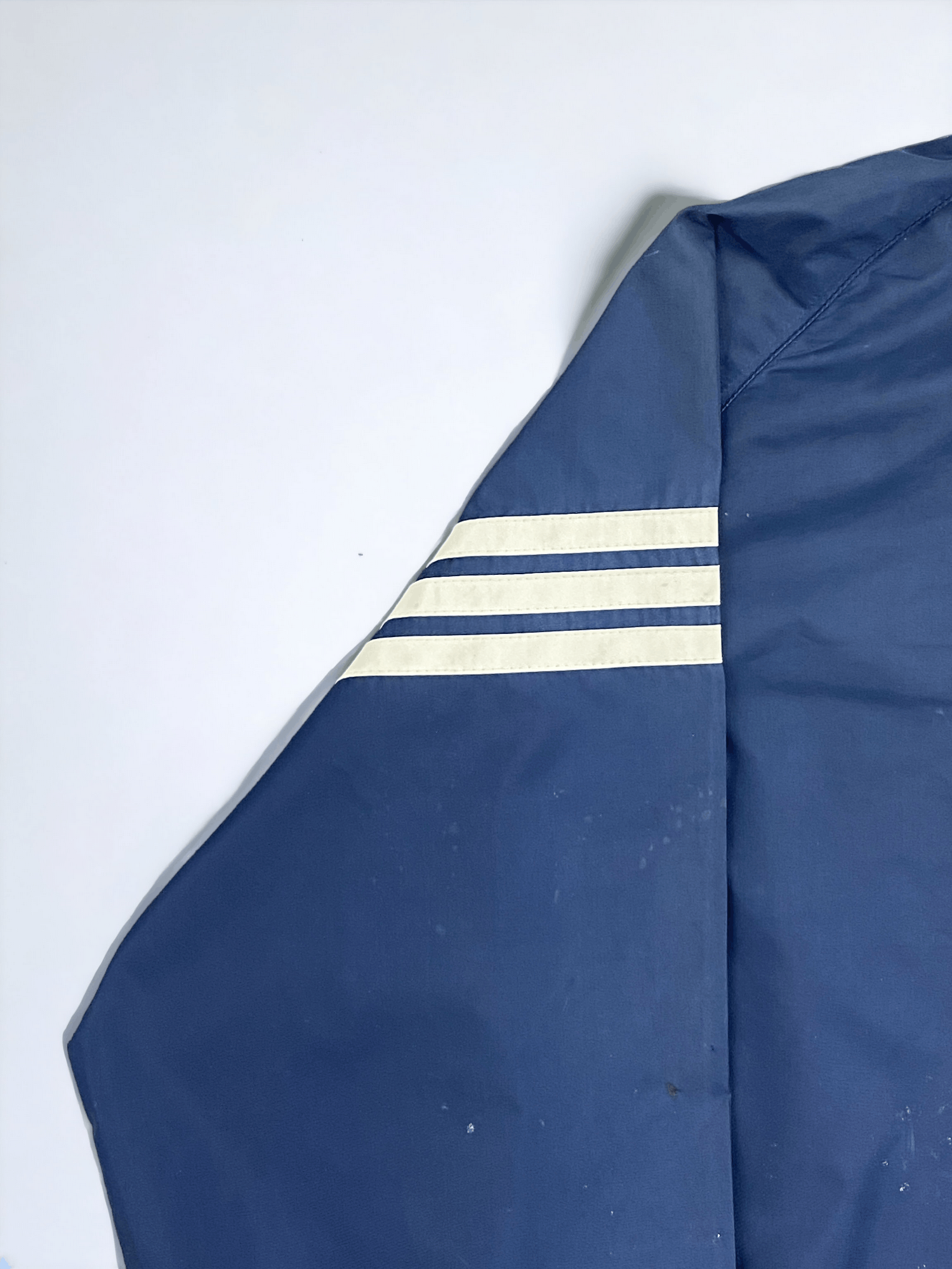 Adidas 70s Vintage Adidas Windbreaker Nylon Zipper Hoodie Jacket Size US M / EU 48-50 / 2 - 9 Thumbnail