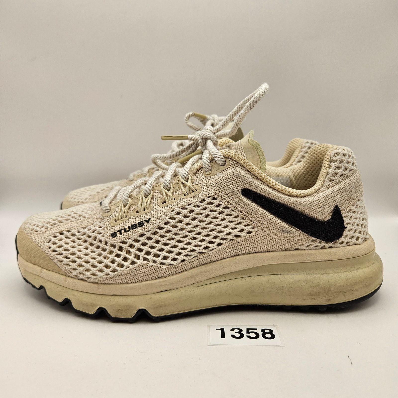 Nike NIKE X STUSSY AIRMAX 2013 "FOSSIL" MEN'S 6 DM6447-200 UNISEX Size US 6 / EU 39 - 2 Thumbnail