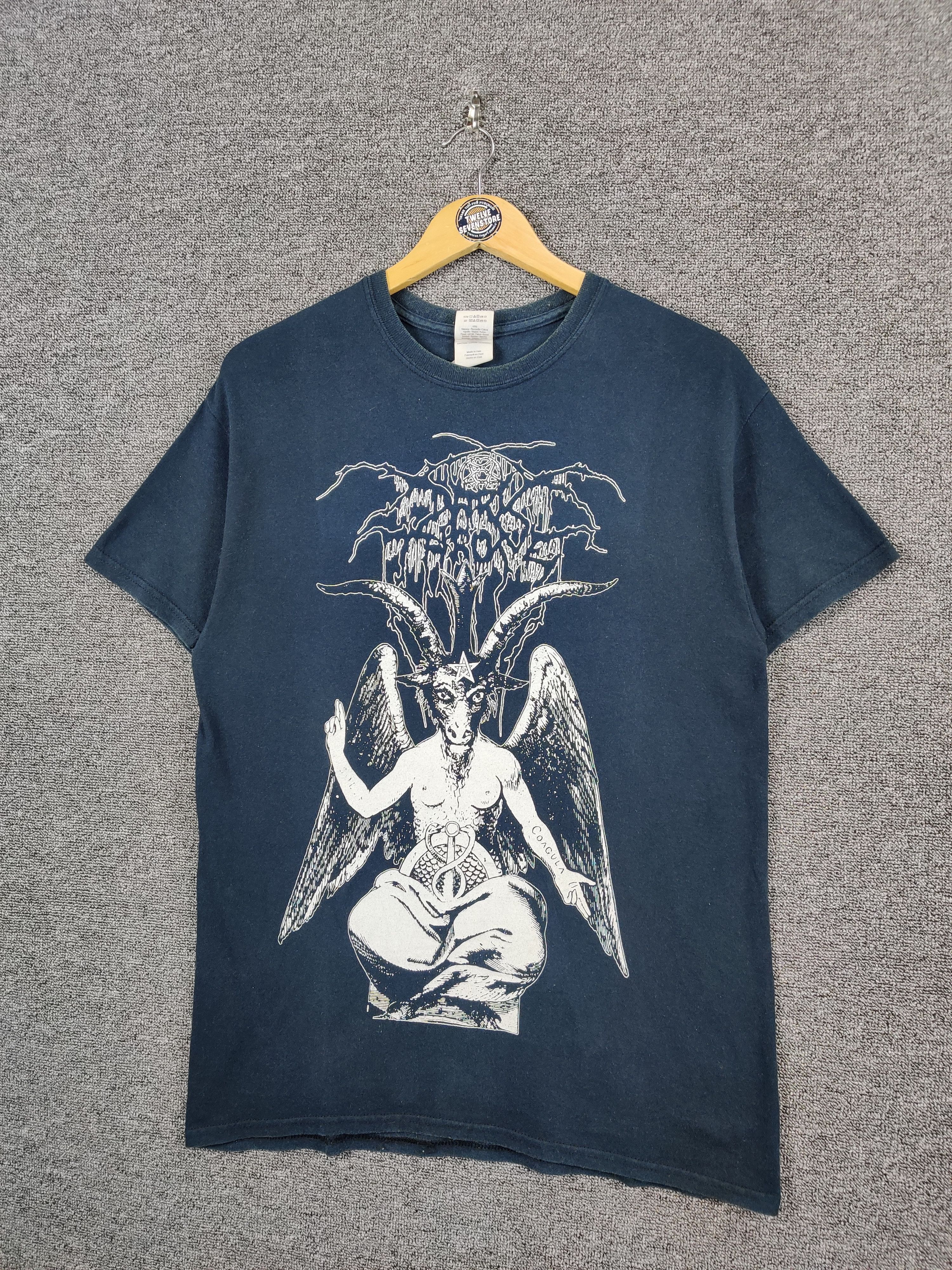 Band Tees Vintage Darkthrone Baphomet Band Tee Tshirt Size US M / EU 48-50 / 2 - 2 Thumbnail