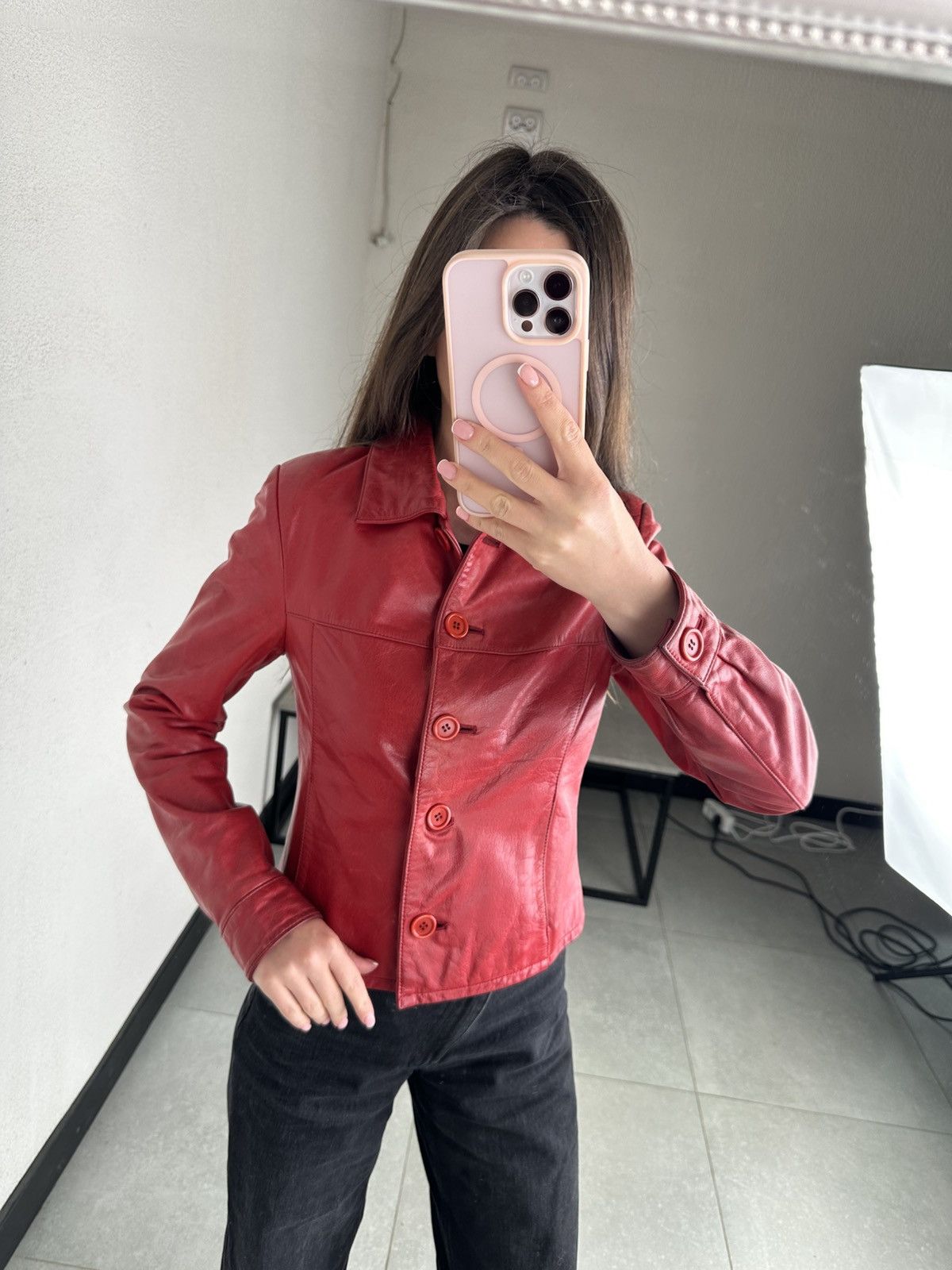Japanese Brand Vintage Leather Jacket Size S / US 4 / IT 40 - 19 Thumbnail