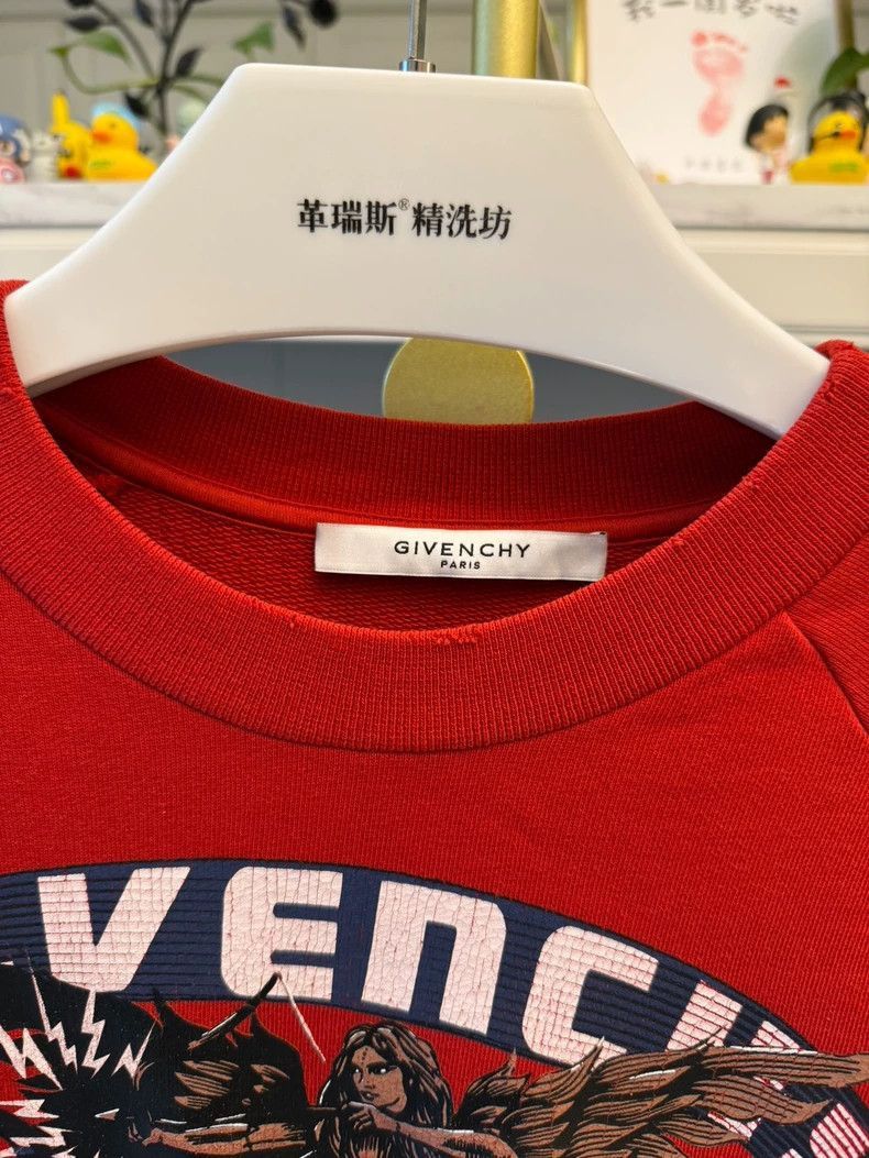 Givenchy Givenchy Givenchy Vintage Red Sweatshirt for Women -2507 Size US XS / EU 42 / 0 - 2 Thumbnail