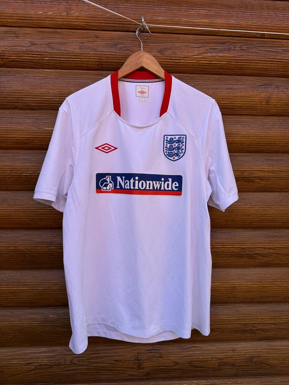 Umbro × Vintage ENGLAND NATIONAL TEAM FOOTBALL SHIRT SOCCER JERSEY UMBRO Size US XL / EU 56 / 4 - 1 Thumbnail