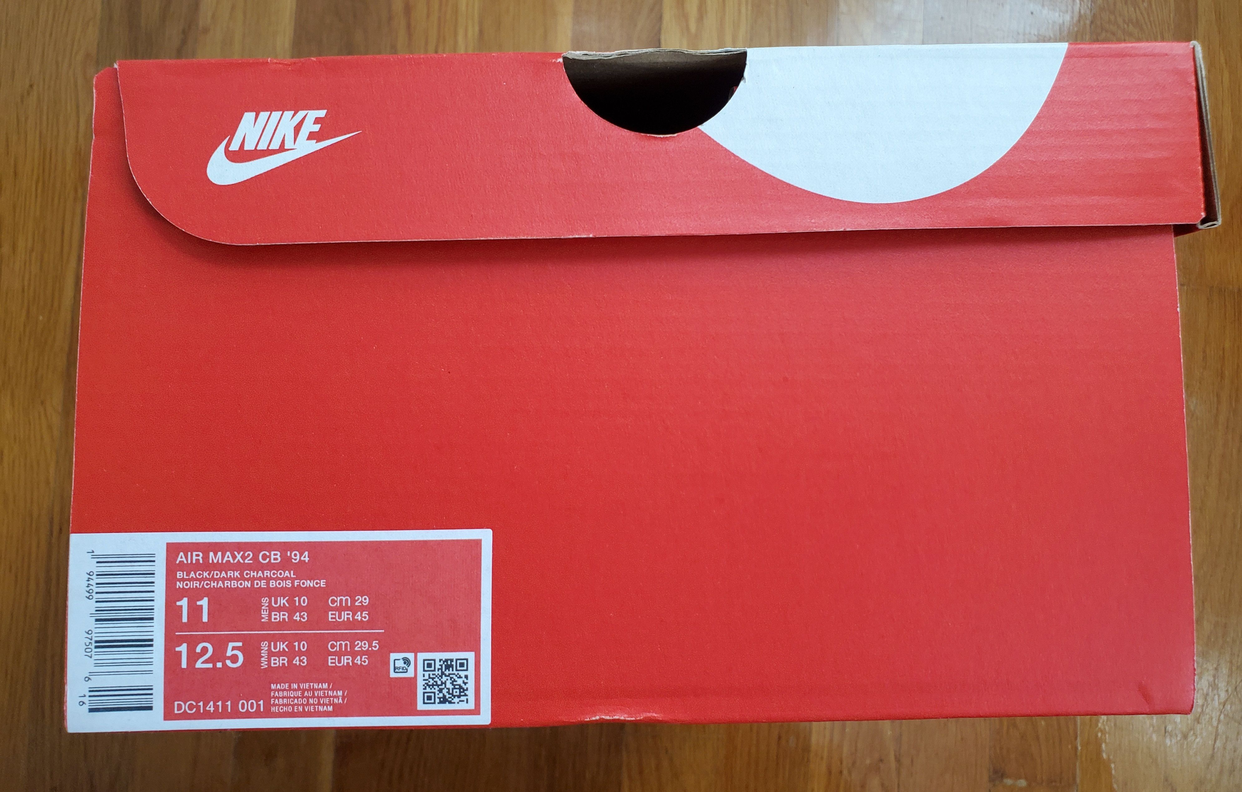 Nike Nike Air Max 2 CB 94 Triple Black Size US 11 / EU 44 - 9 Thumbnail