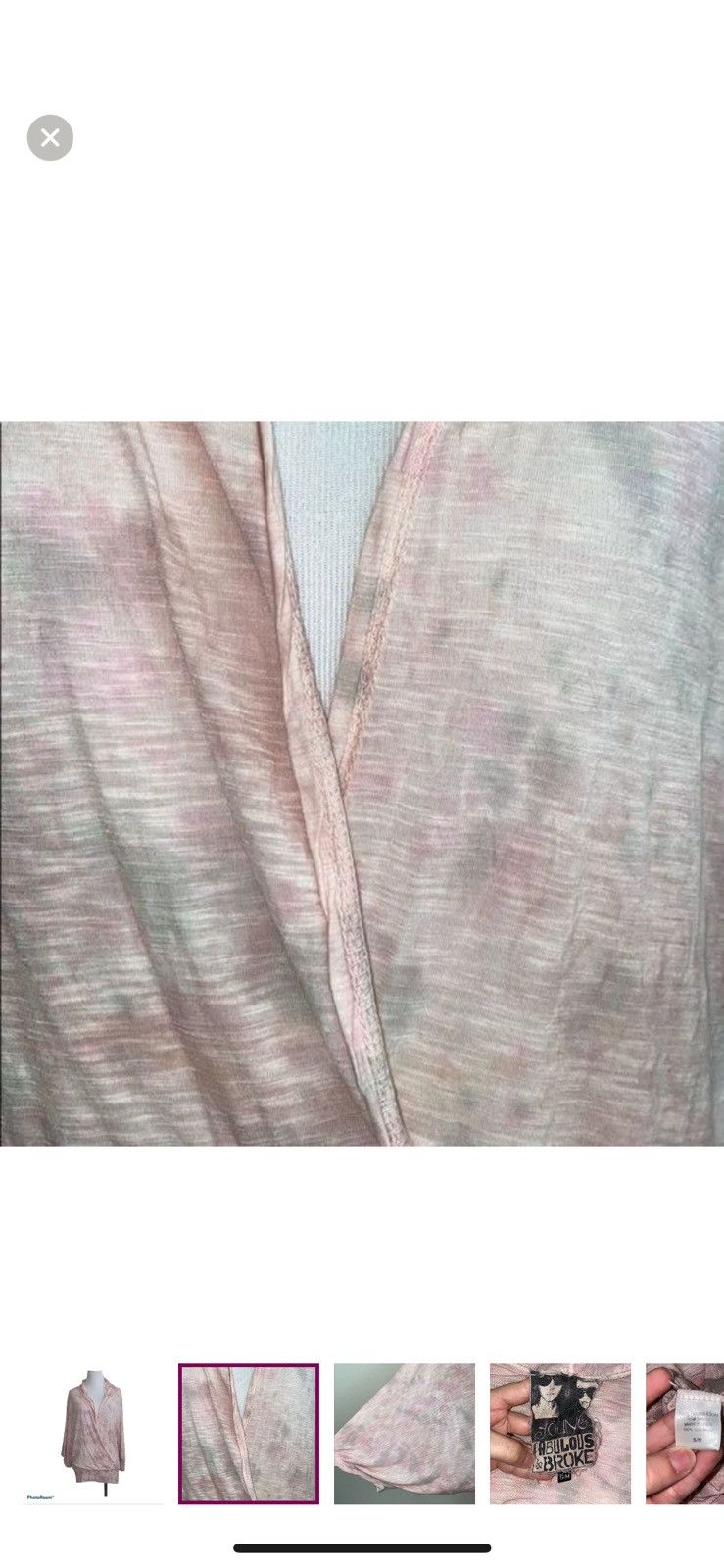 Young Fabulous & Broke Young fabulous and broke small/medium tie dye wrap top Size M / US 6-8 / IT 42-44 - 4 Thumbnail