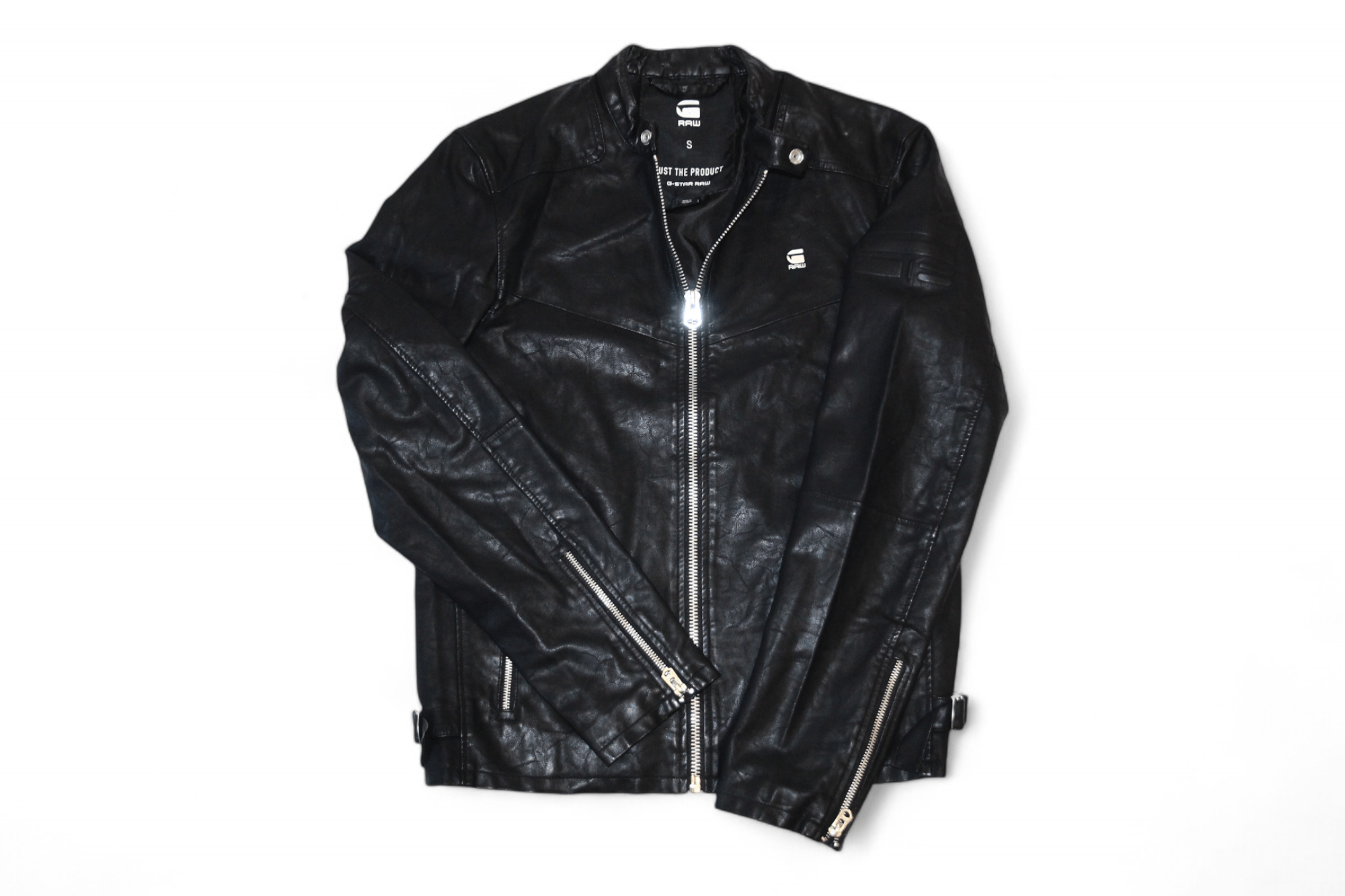 G-Star G-star Raw Avier G.P.L. JKT faux leather bomber jacket Size US S / EU 44-46 / 1 - 1 Thumbnail