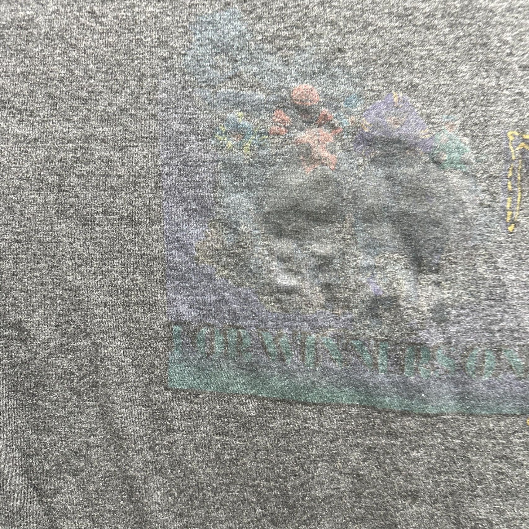Fruit Of The Loom VINTAGE Fruit of the Loom Shirt Mens Large Heather Gray Graphic Trophy Horse Racing Size US L / EU 52-54 / 3 - 4 Thumbnail