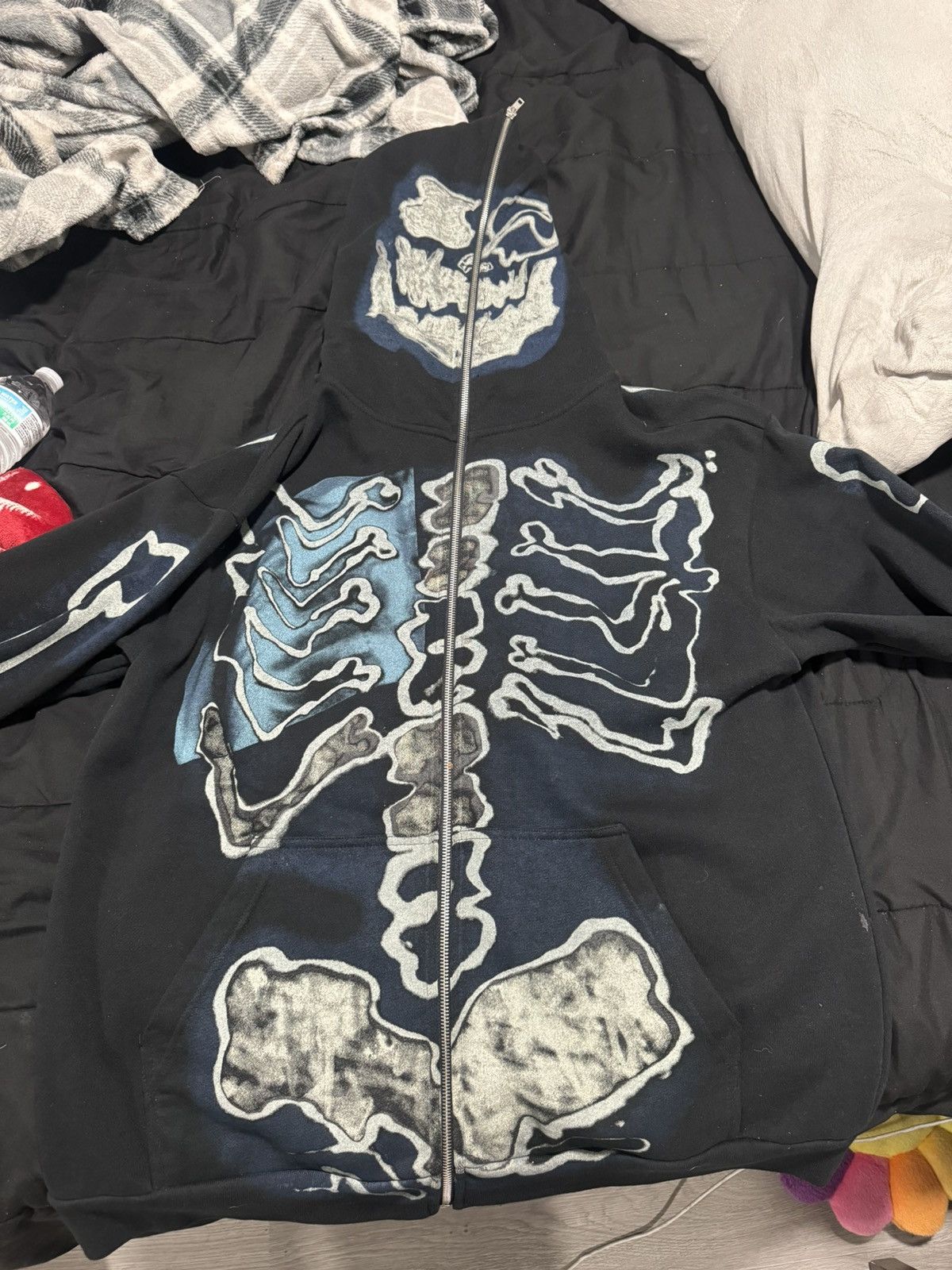 Other Travis Scott Skeleton Zip Up Size US XL / EU 56 / 4 - 1 Thumbnail