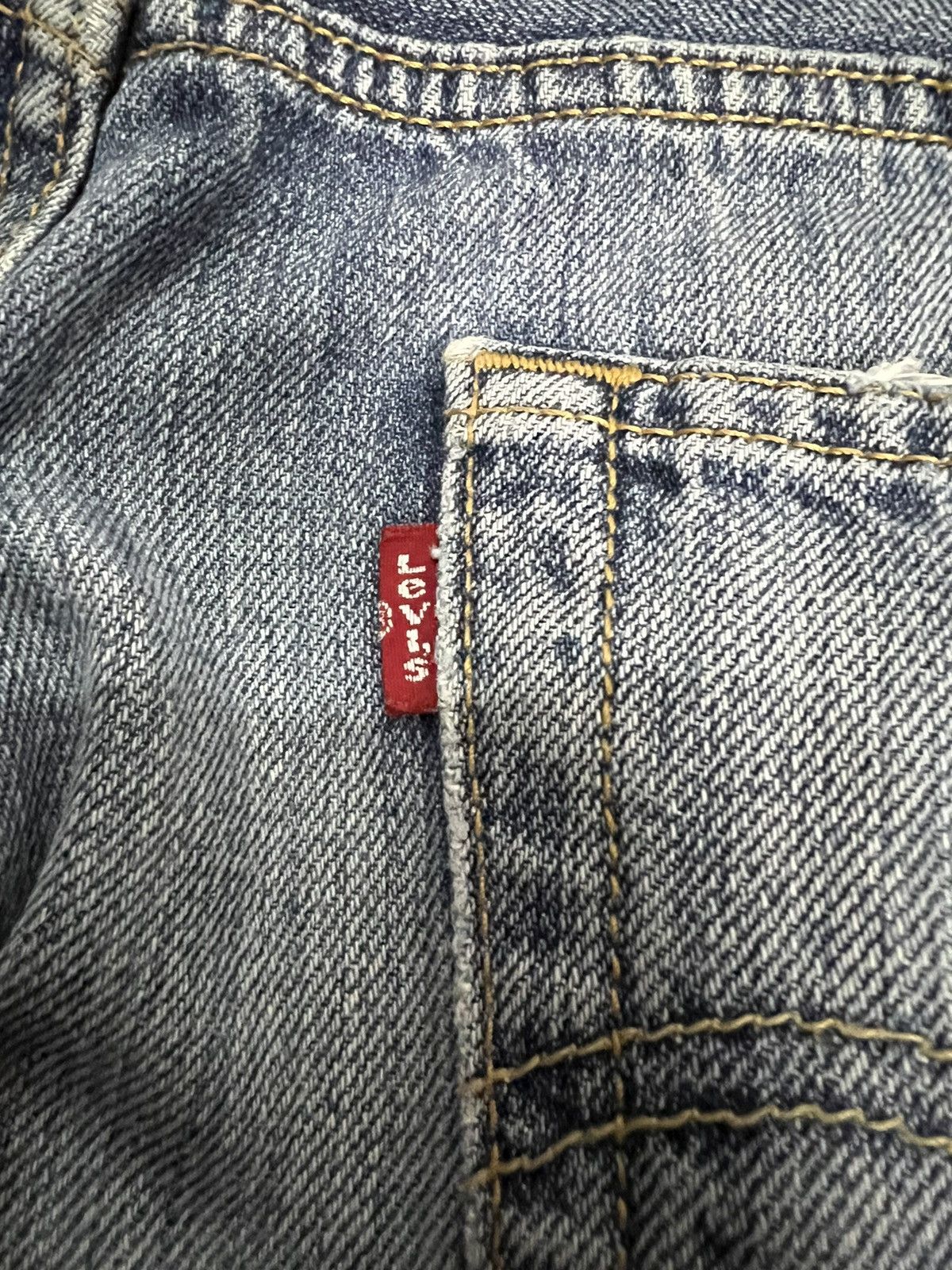 If Six Was Nine × Levi's 💥Baggy💥Vintage Levis 501 Distressed Jeans Size US 33 - 11 Thumbnail