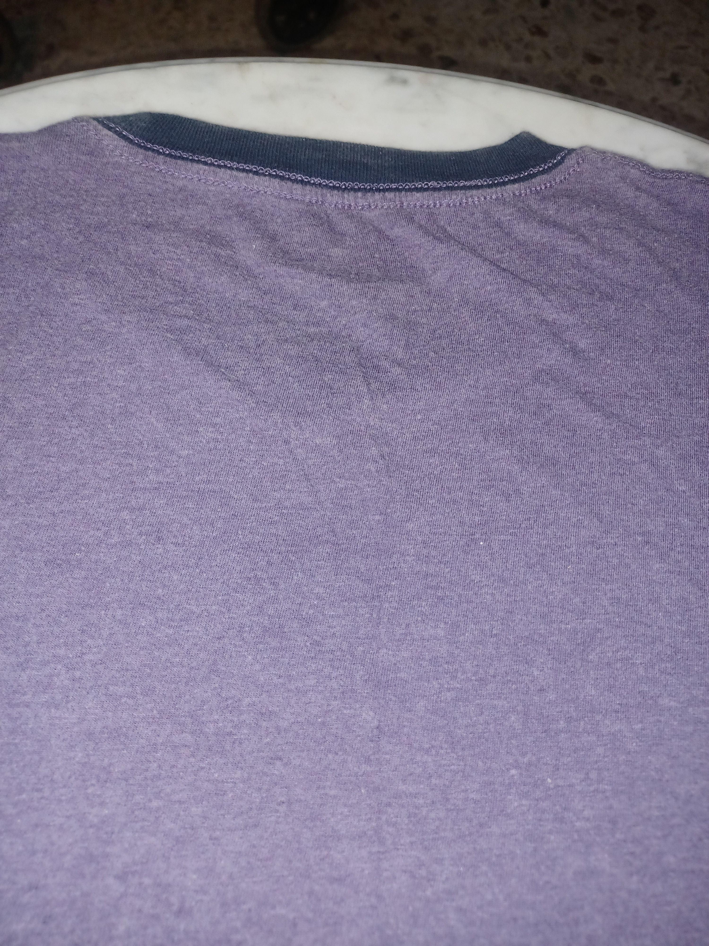 Other Old Navy Men's Tee XXL Solid Purple with Navy Trim Size US XXL / EU 58 / 5 - 2 Thumbnail