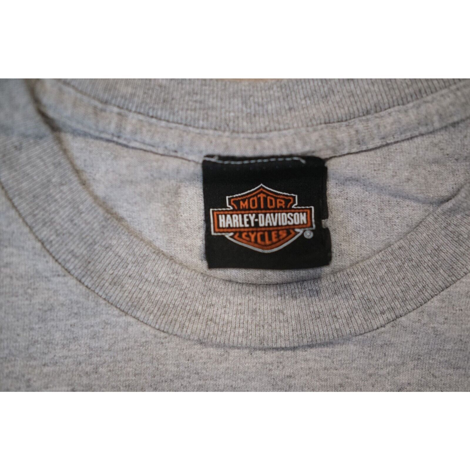 Harley Davidson Vintage 90s Harley Davidson Kauai Hawaii Shirt Large Gray Size US L / EU 52-54 / 3 - 5 Thumbnail