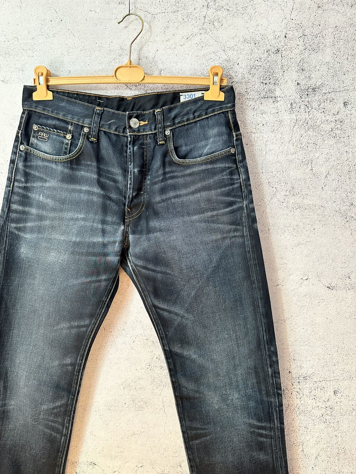 G-Star Vintage G Star Raw Denim Jeans Size US 33 - 5 Thumbnail