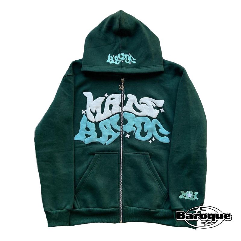 驚きの激安価格 Japanese Brand × Streetwear × Vintage Green Made Havoc Zip トップス